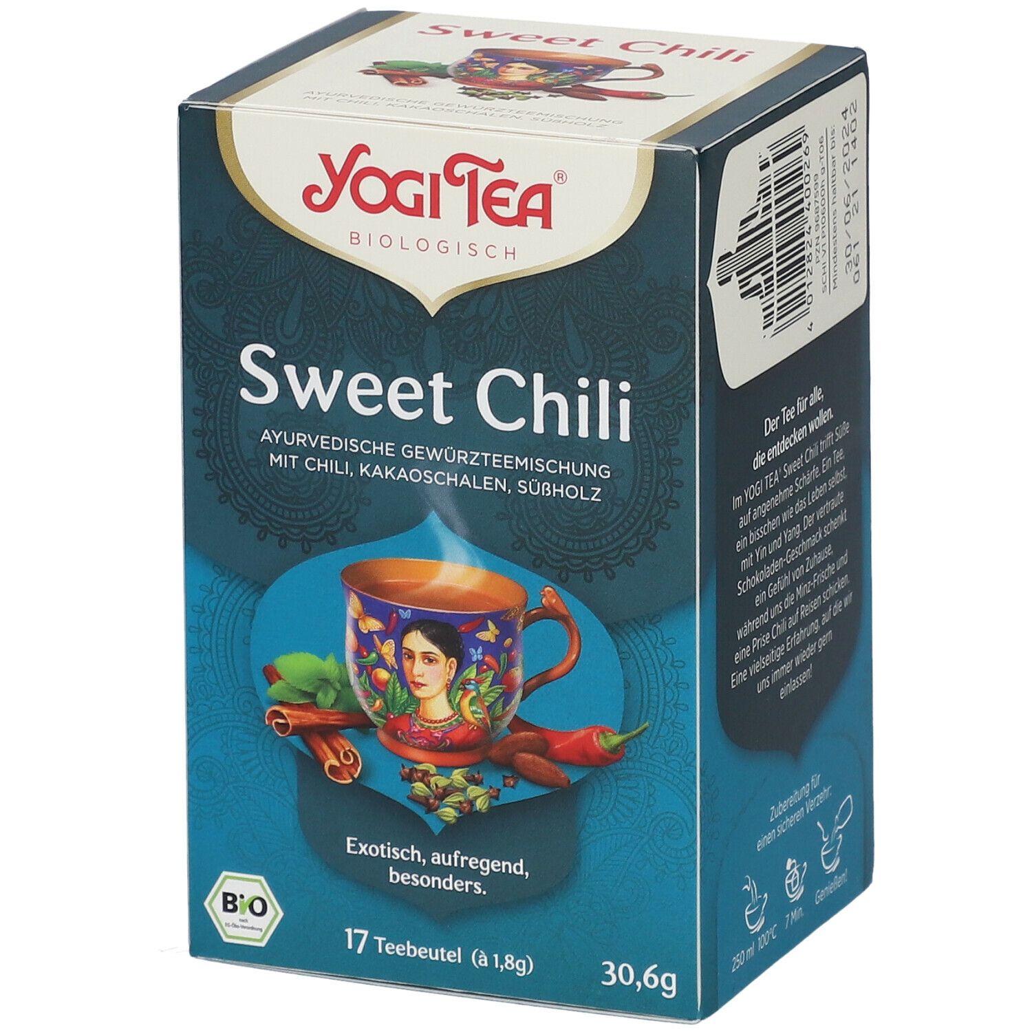 YOGI TEA® Sweet Chili, Bio Gewürz- und Kräutertee