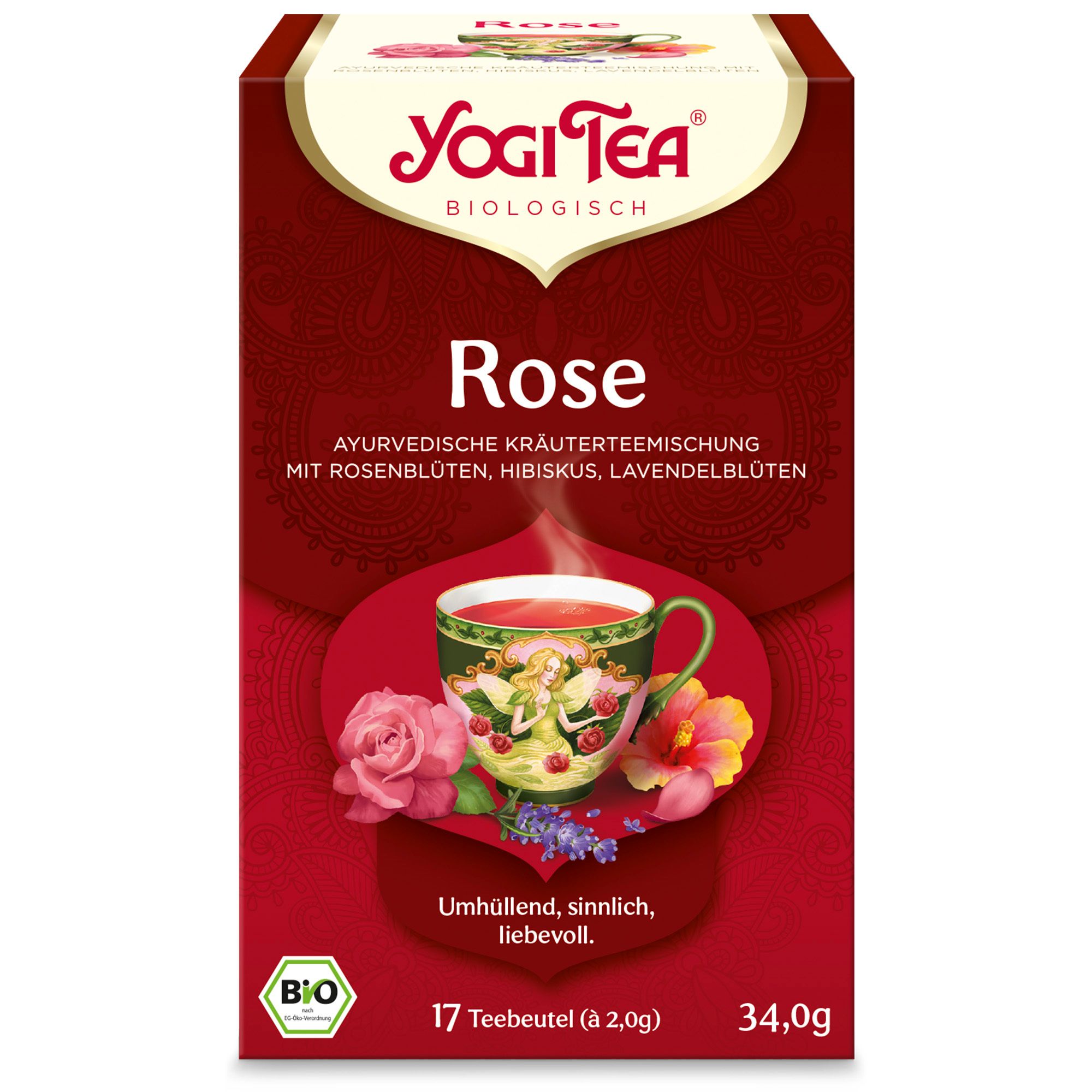 YOGI TEA® Rose, Bio Kräutertee
