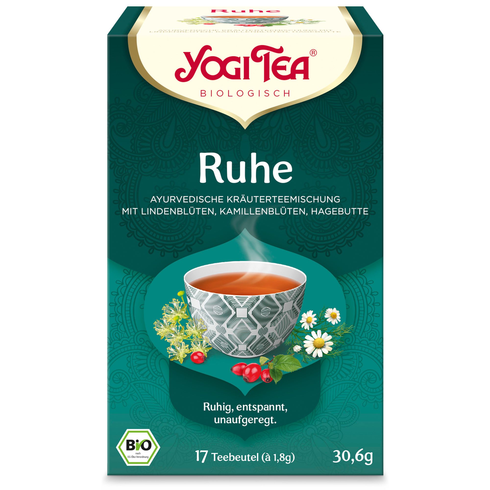 YOGI TEA® Ruhe, Bio Kräutertee