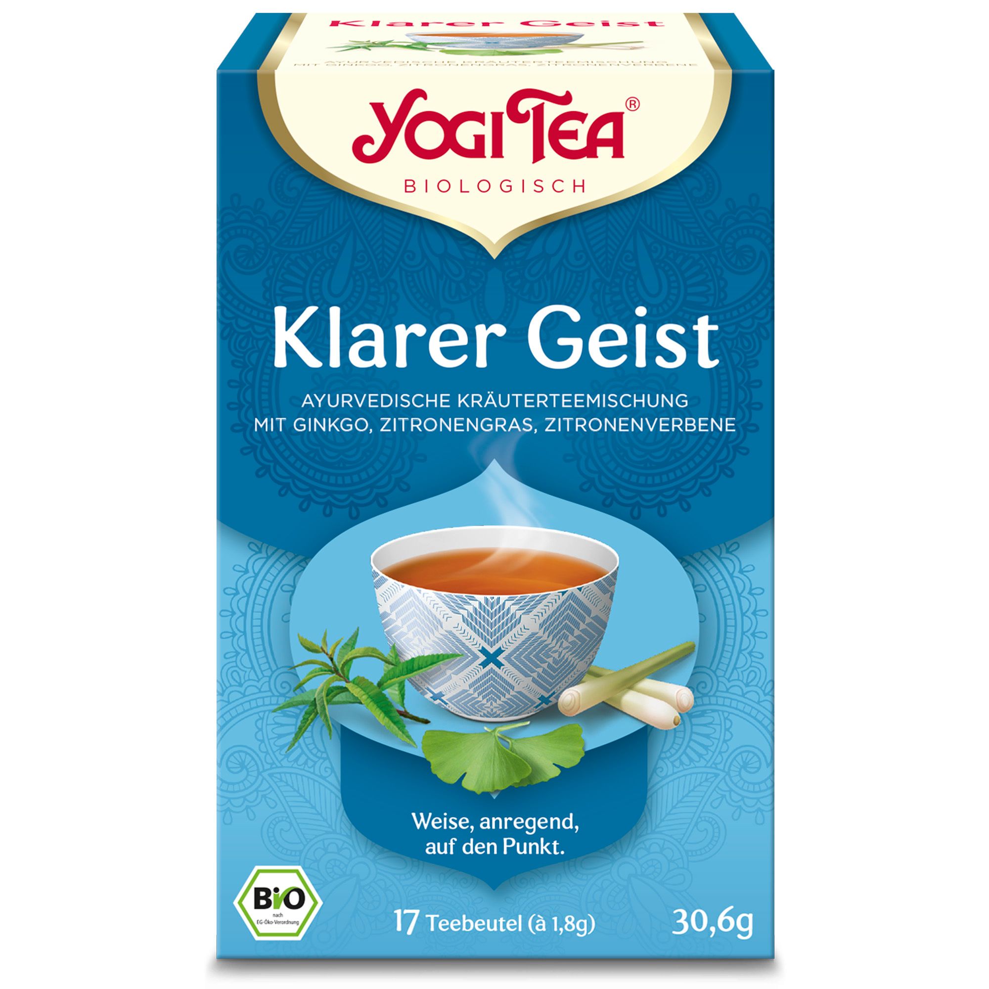 Yogi Tea® Klarer Geist, Bio Kräutertee