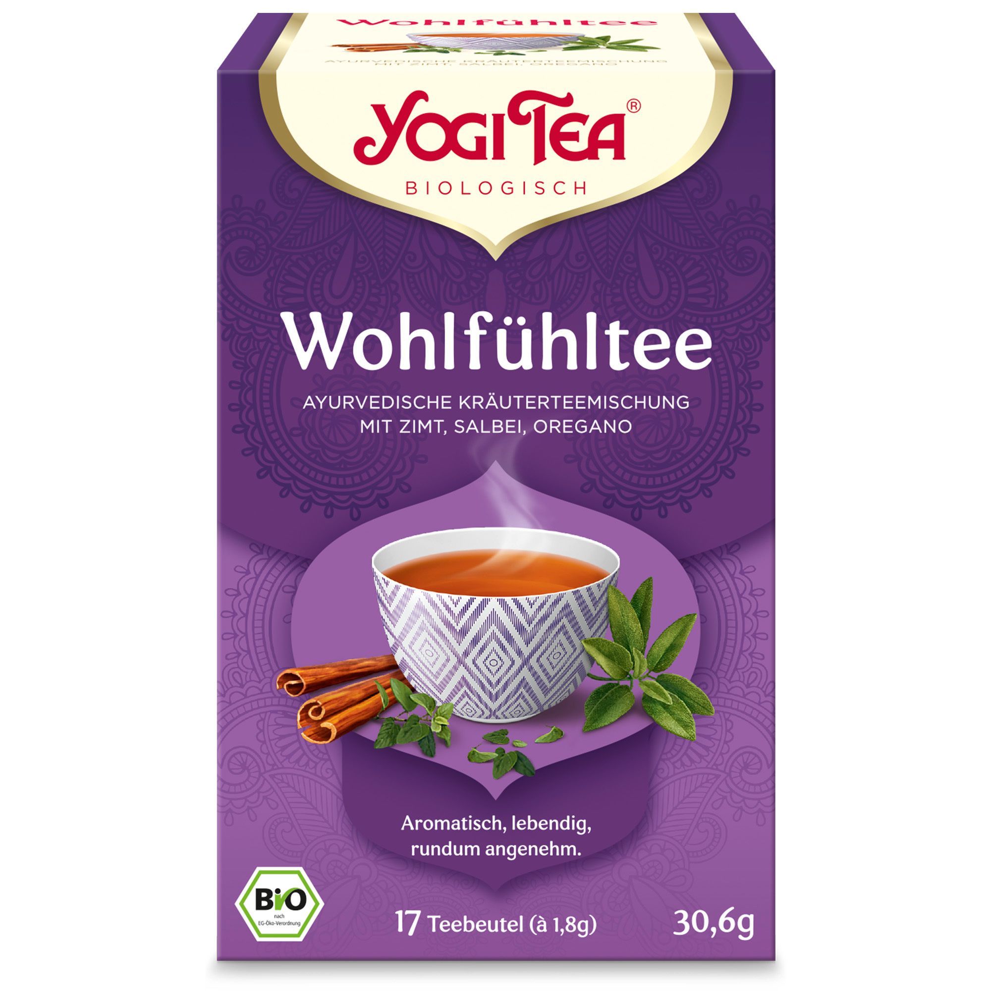 YOGI TEA® Wohlfühltee, Bio Kräutertee
