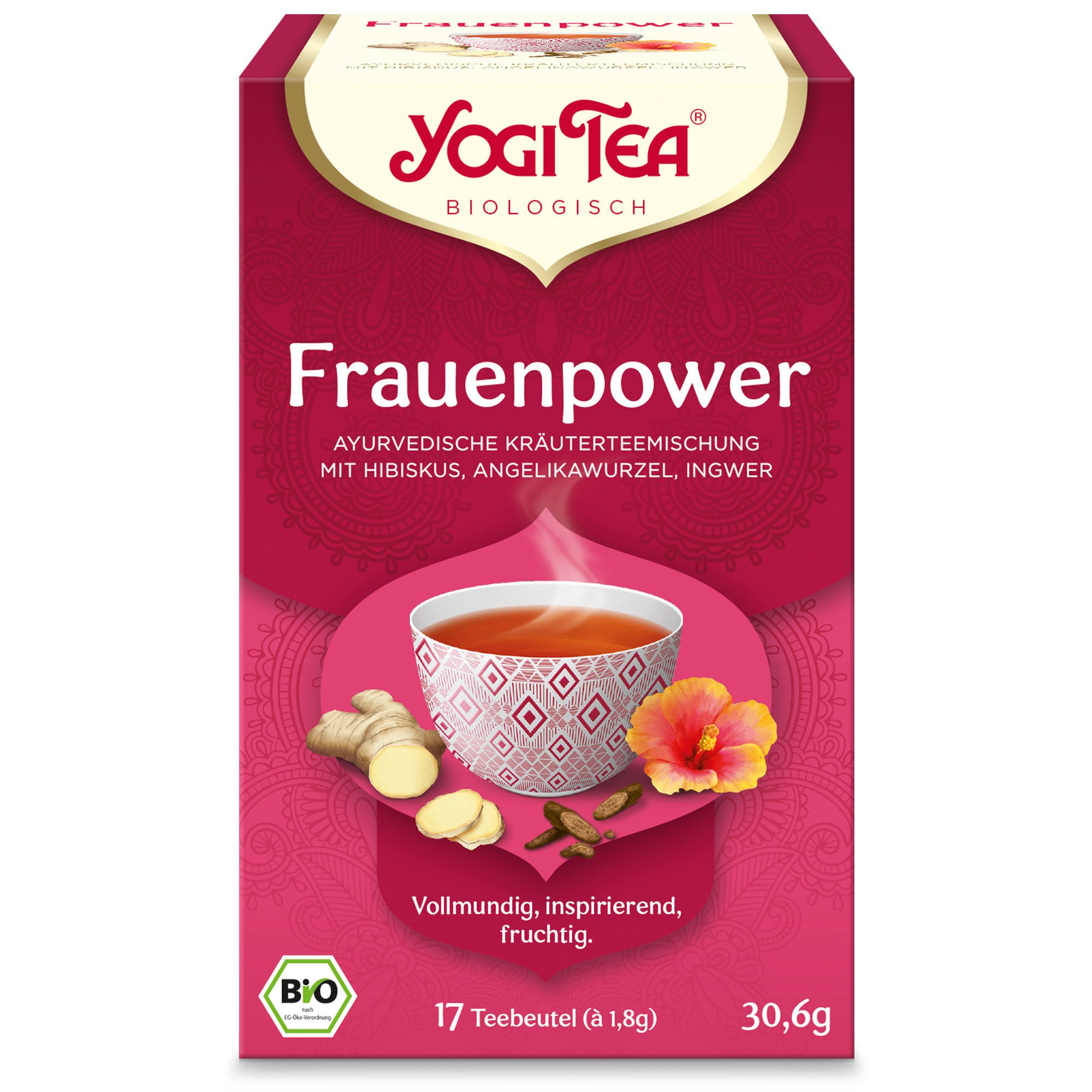 YOGI TEA® Frauenpower, Bio Kräutertee