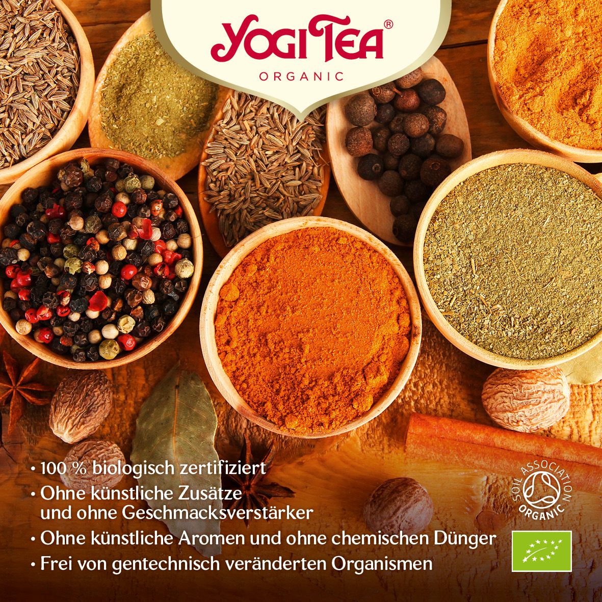YOGI TEA® Grüne Energie, Grüner Bio Kräutertee