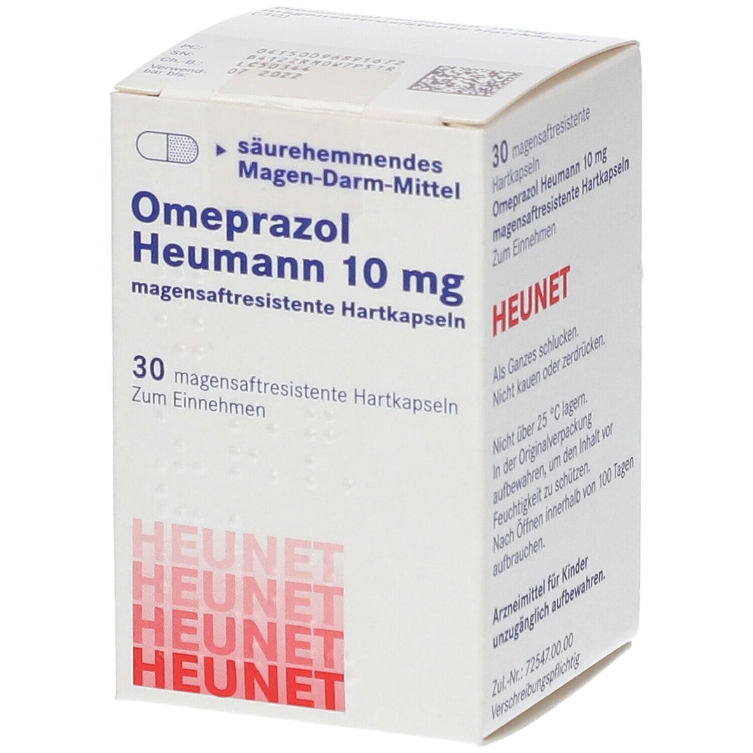 Omeprazol Heumann 10 mg