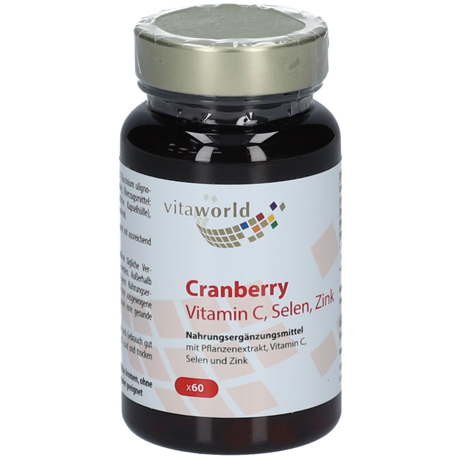 Cranberryextrakt + Vitamin C + Selen + Zink