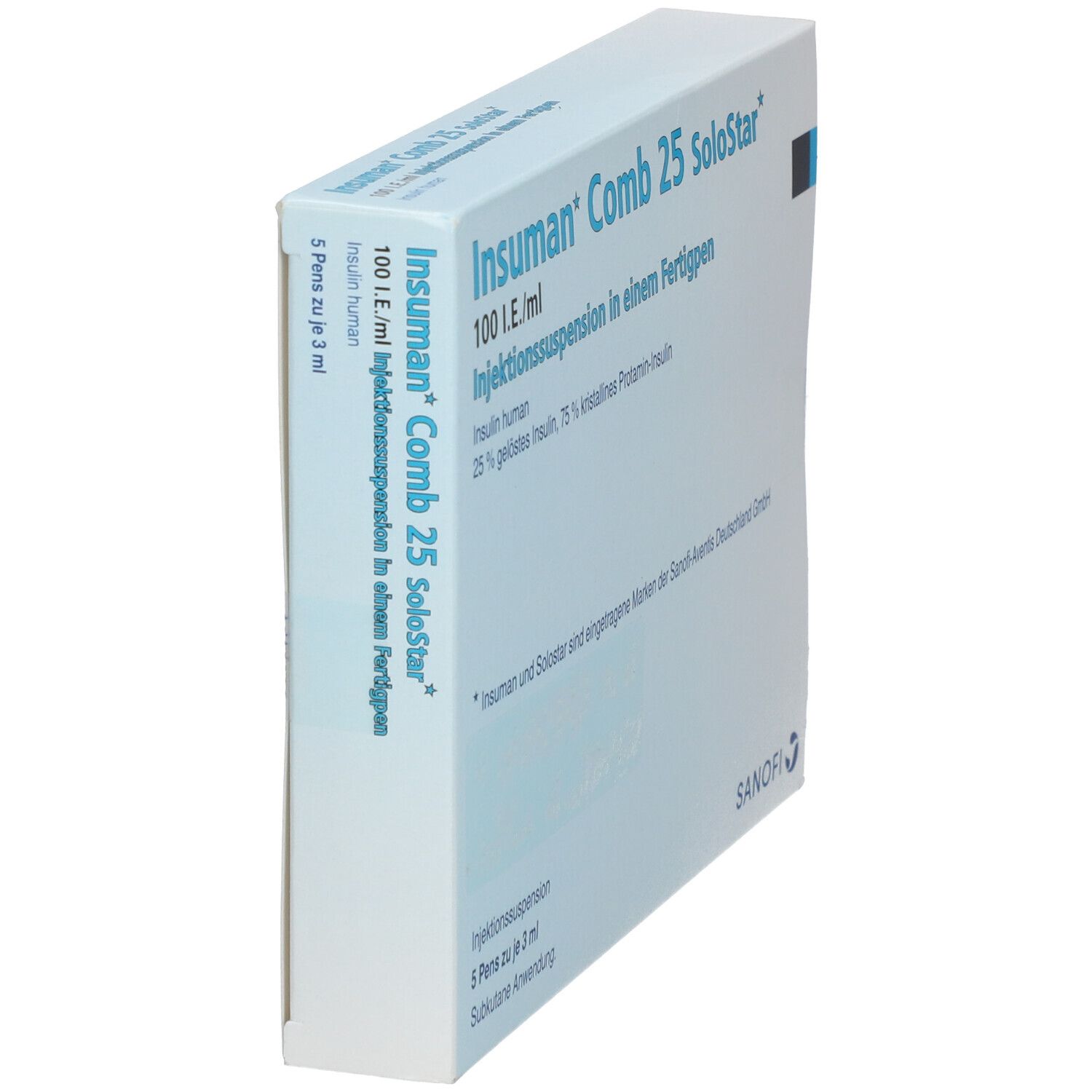 Insuman Comb 25 100 I.E./ml SoloStar