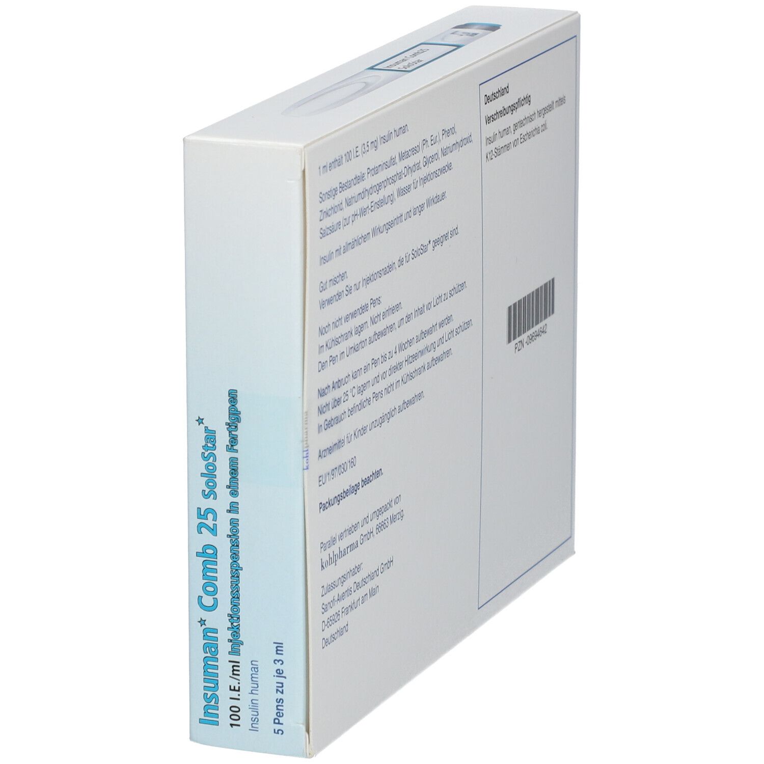 Insuman Comb 25 100 I.E./ml SoloStar