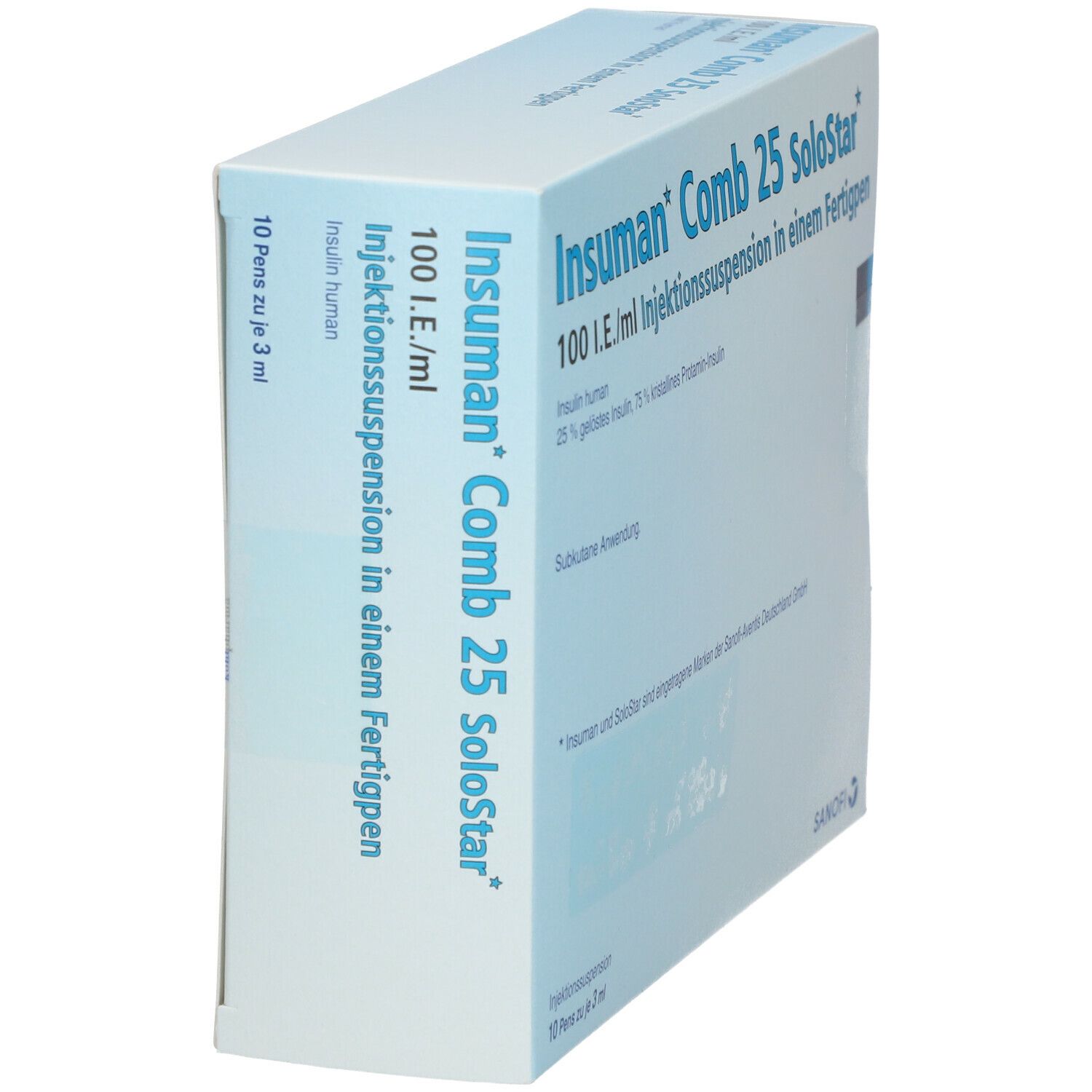 INSUMAN Comb 25 100 I.E./ml SoloStar