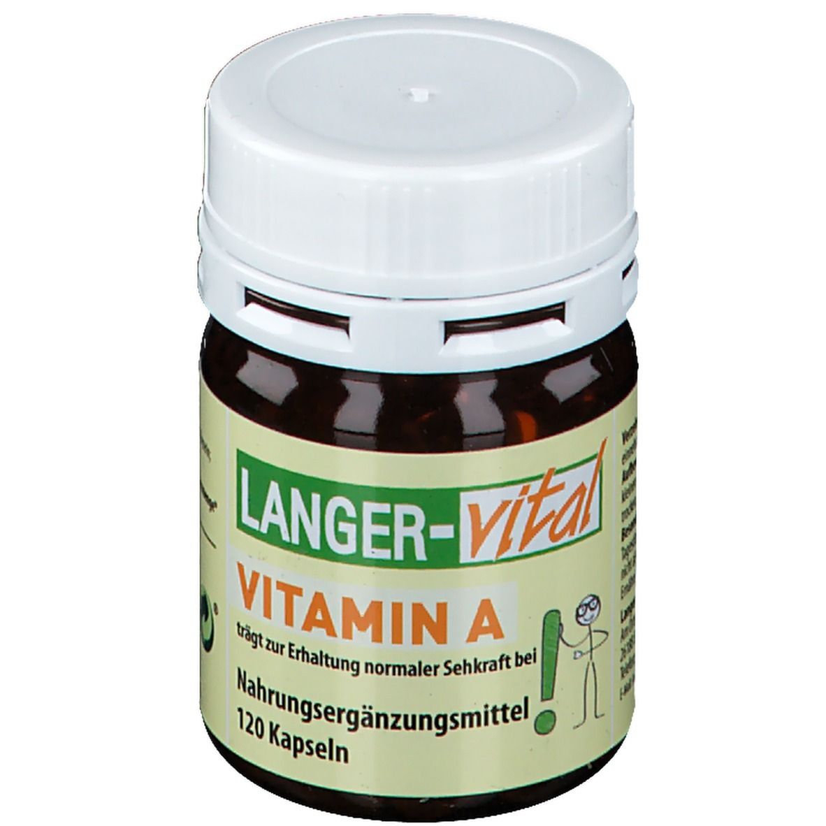 Vitamin A 800 µg Kapseln 120 St