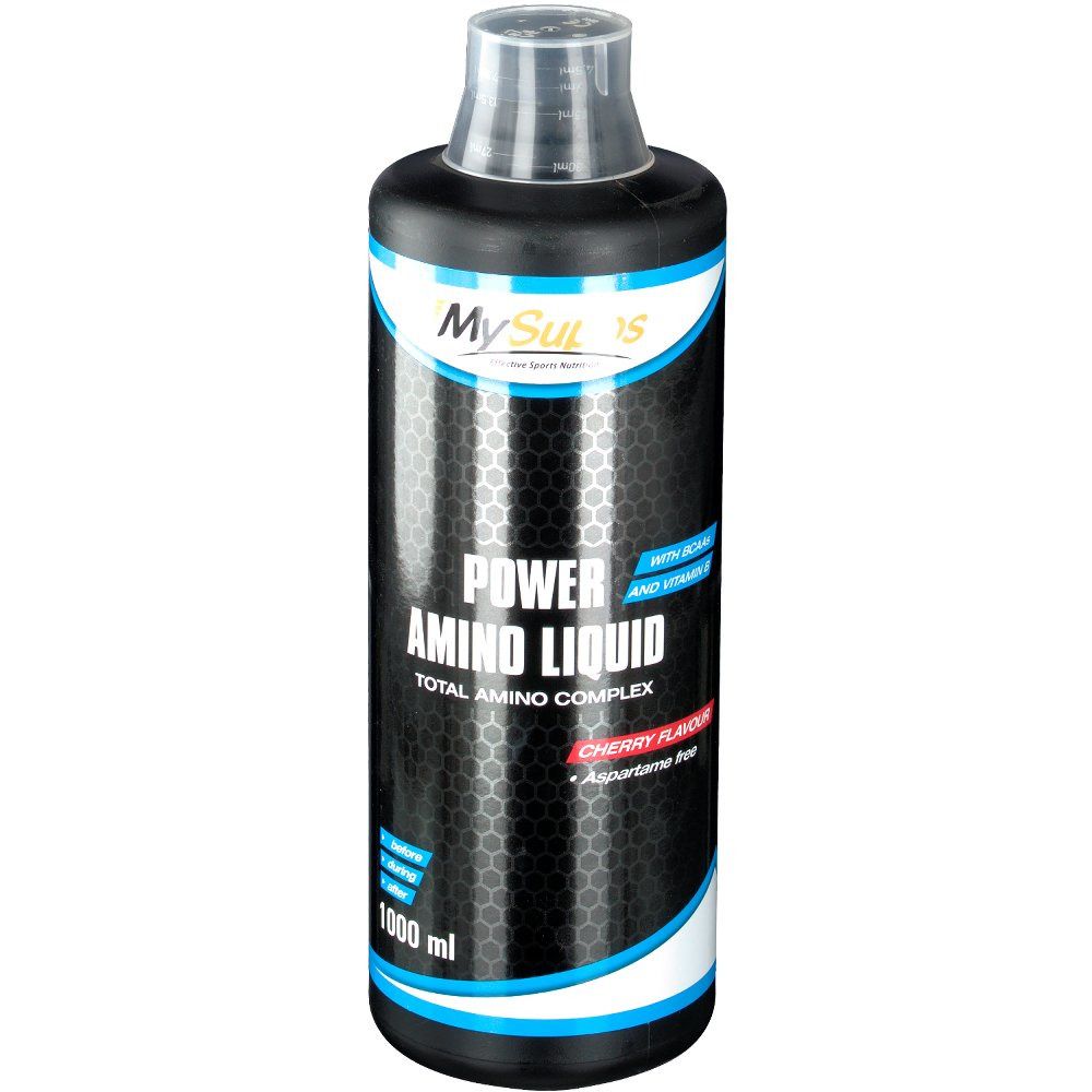 MySupps Power Amino Liquid Cherry