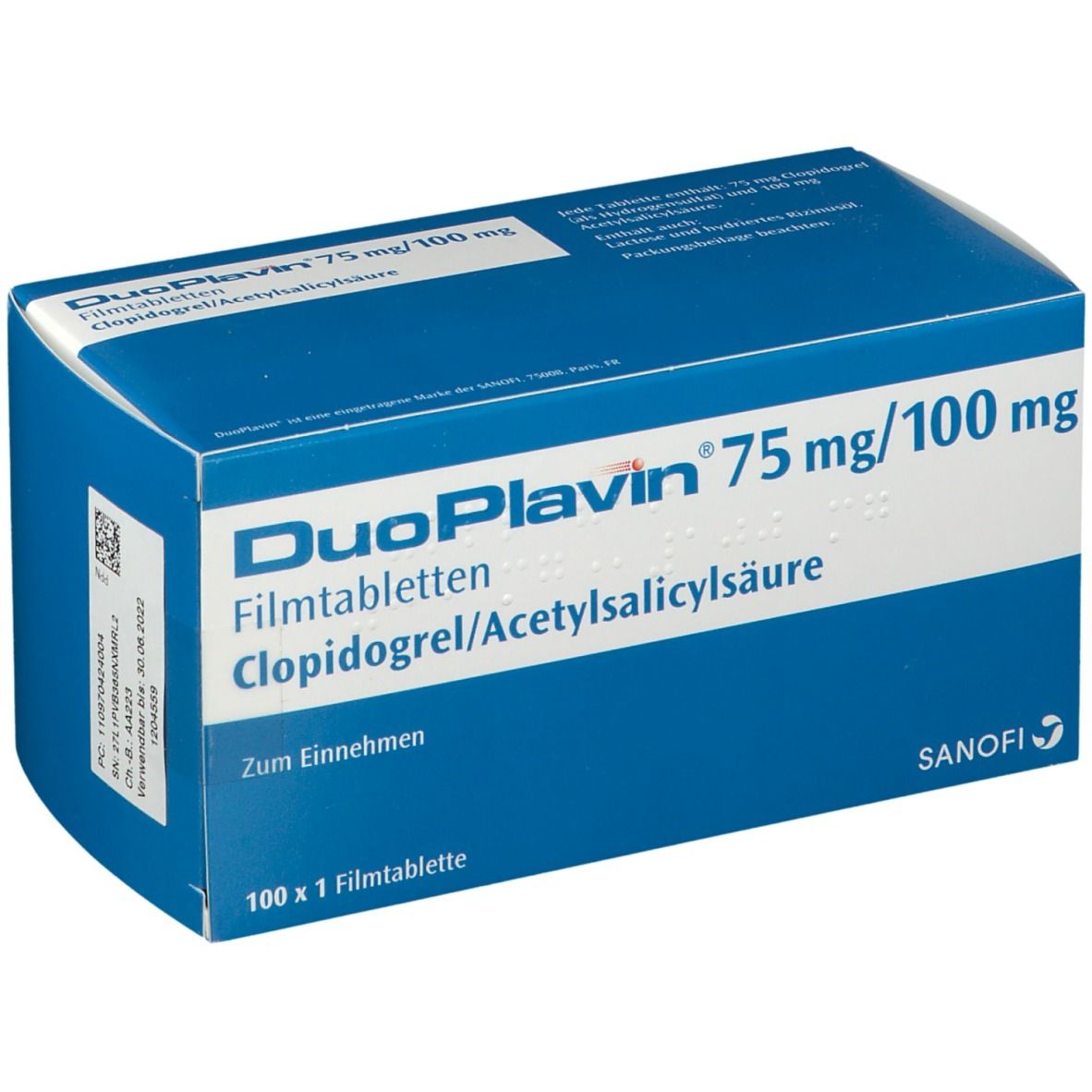 Duoplavin 75 mg/100 mg