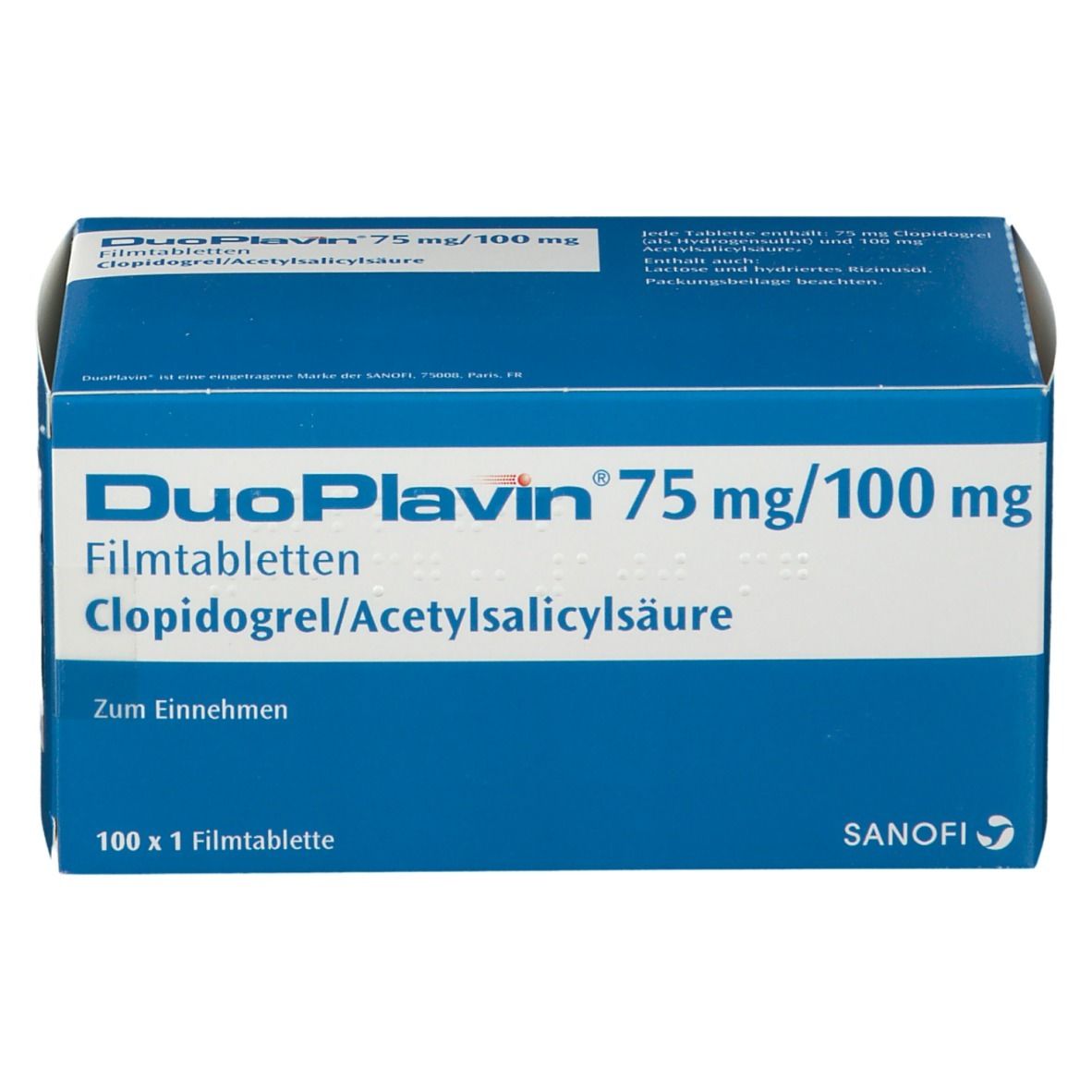 Duoplavin 75 mg/100 mg