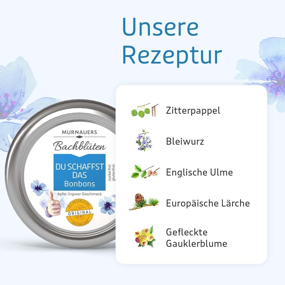 MURNAUERS Bachblüten Du schaffst das Bonbons