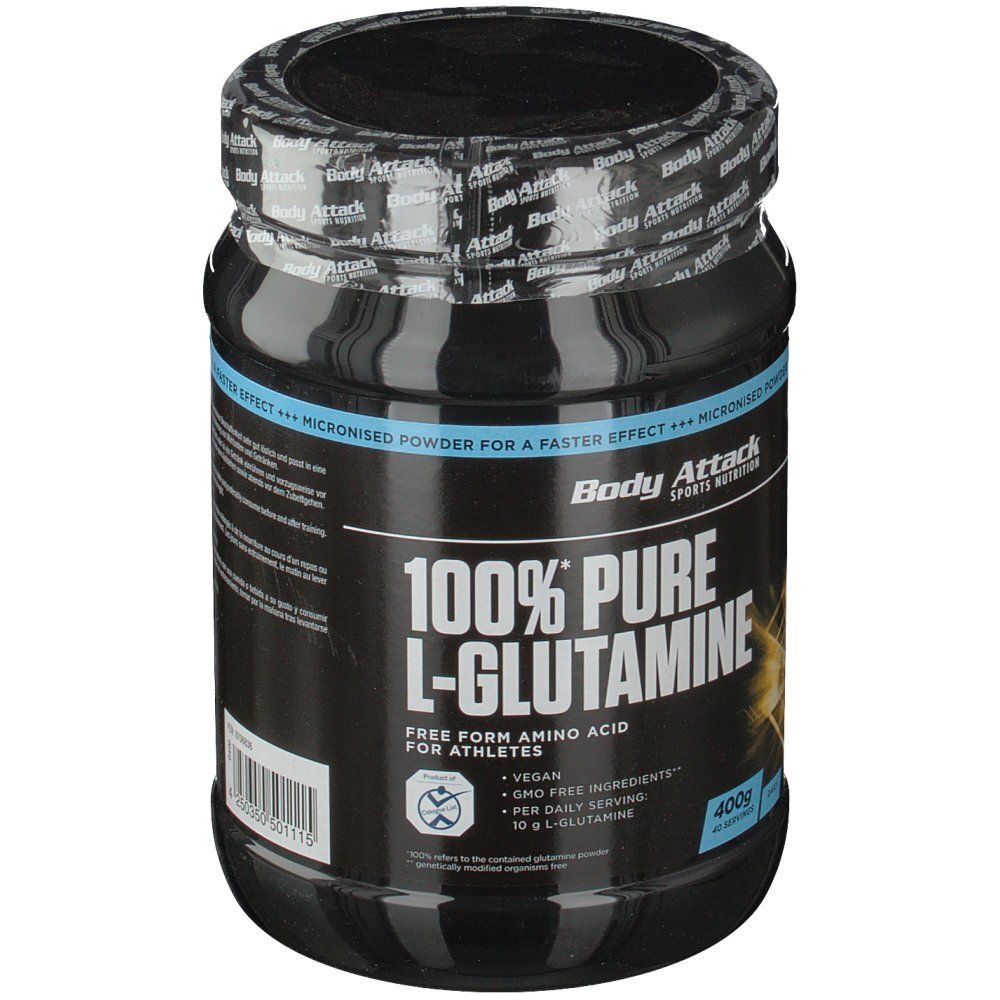 Body Attack 100% Pure L-Glutaminsäure