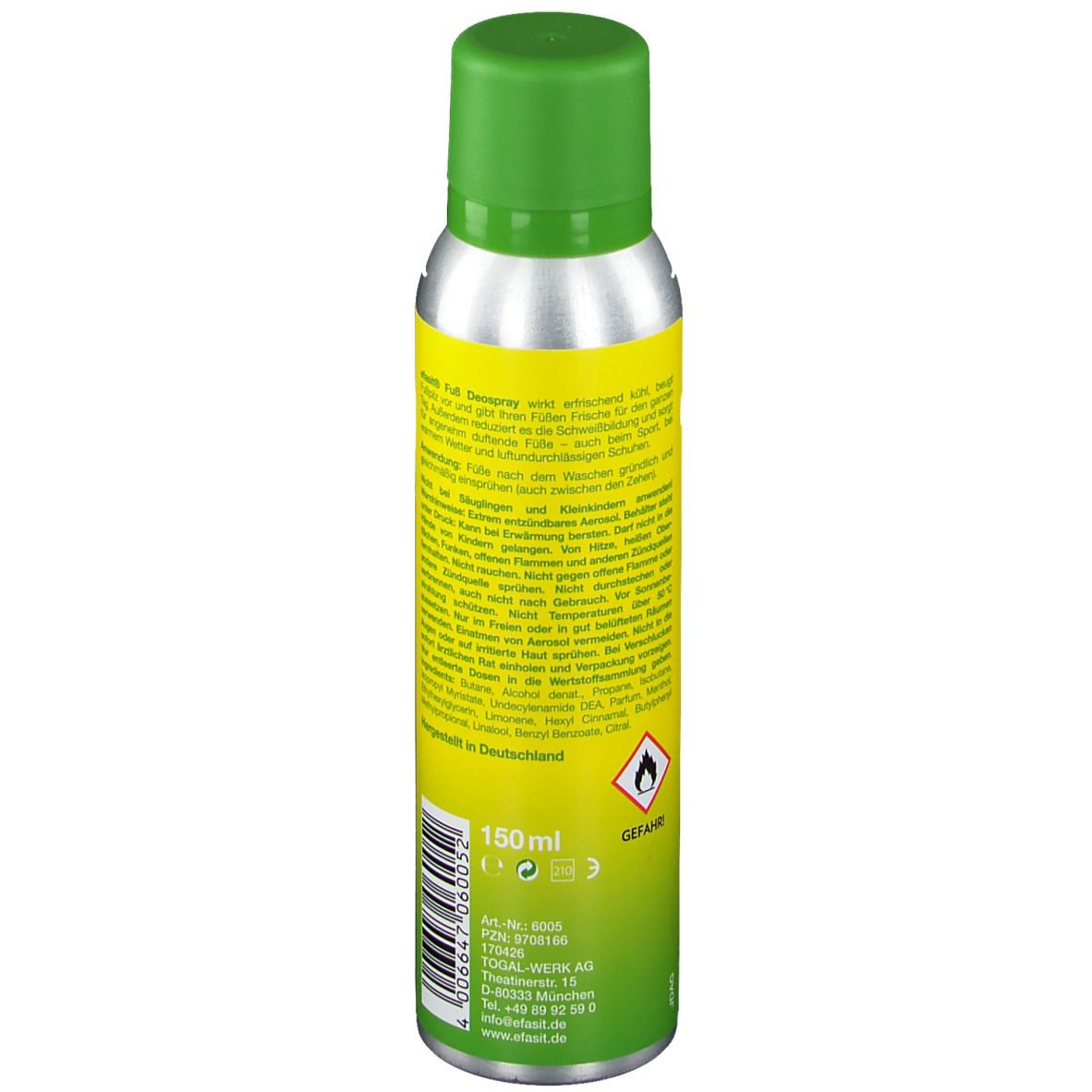 efasit® CLASSIC Fuß Deospray