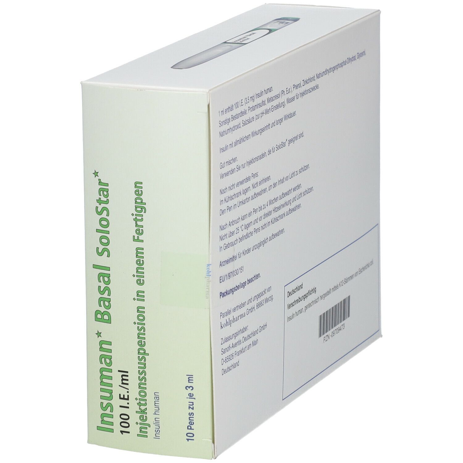 Insuman Basal 100 I.E./ml SoloStar