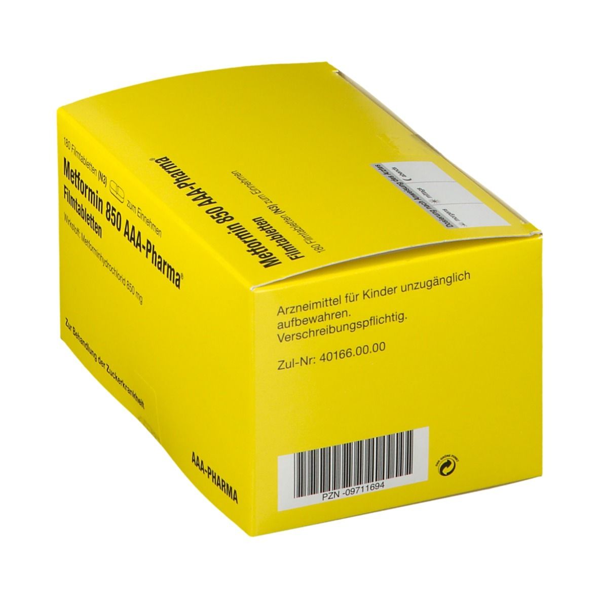 Metformin 850Mg AAA® Pharma