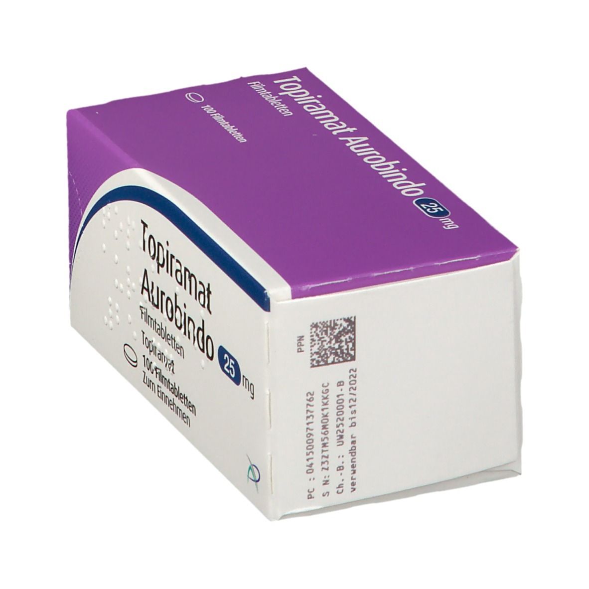 Topiramat AL 25 mg Filmtabletten 100 St