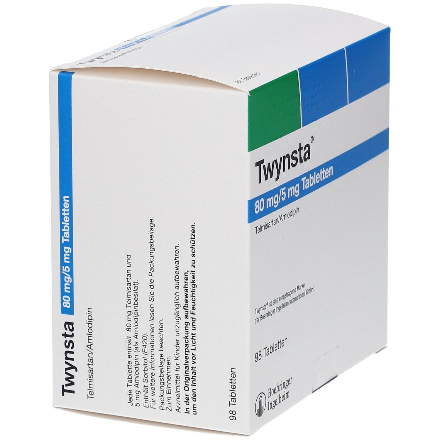 Twynsta 80 mg/5 mg Tabletten 98 St