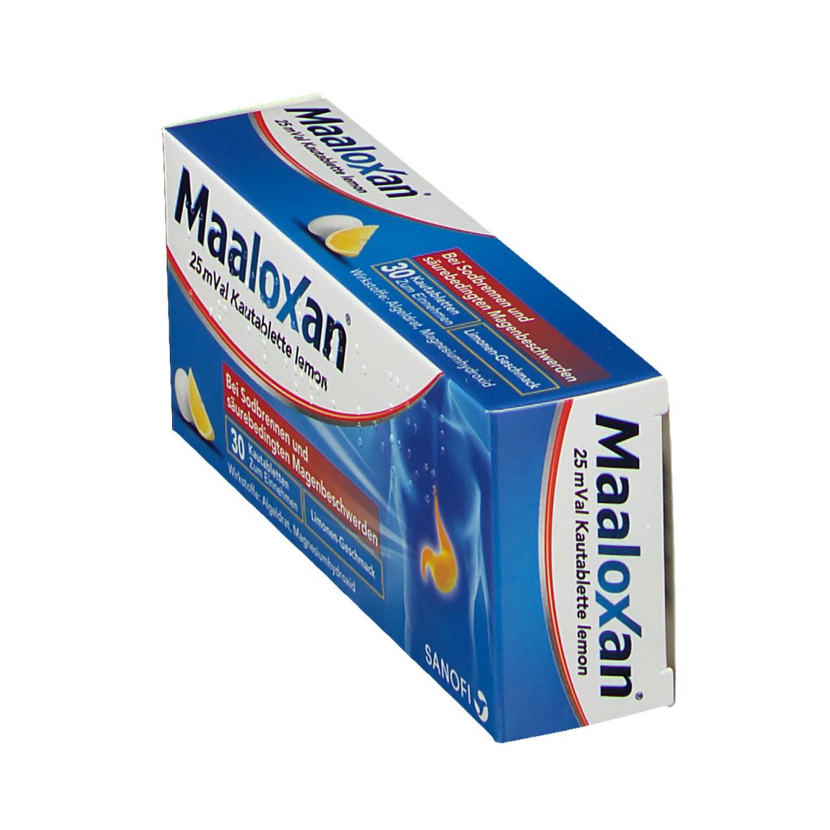 Maaloxan® 25 mVal Sodbrennen Kautabletten Lemon