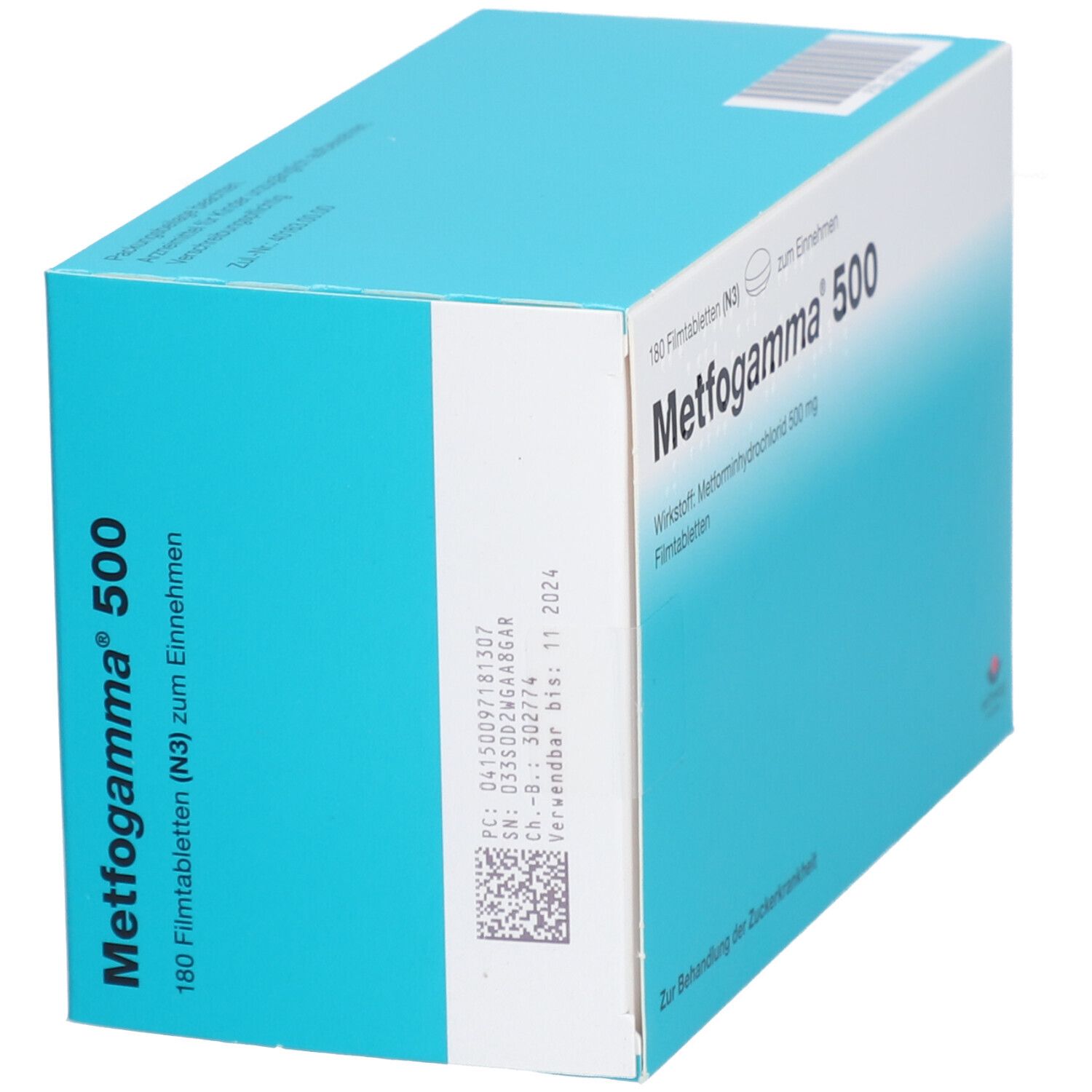 Metfogamma 500Mg