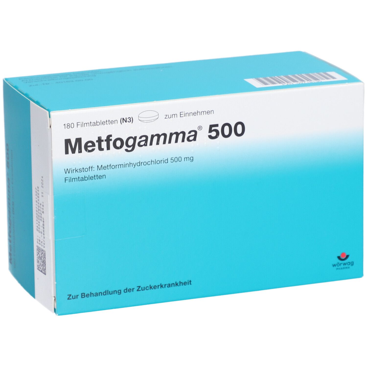 Metfogamma 500Mg