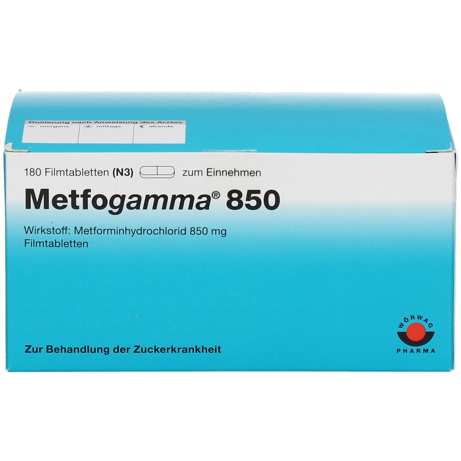 Metfogamma 850Mg