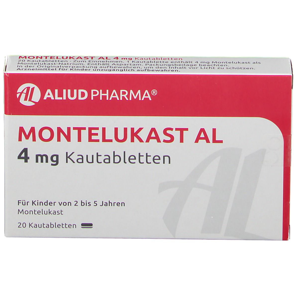 Montelukast AL 4 mg