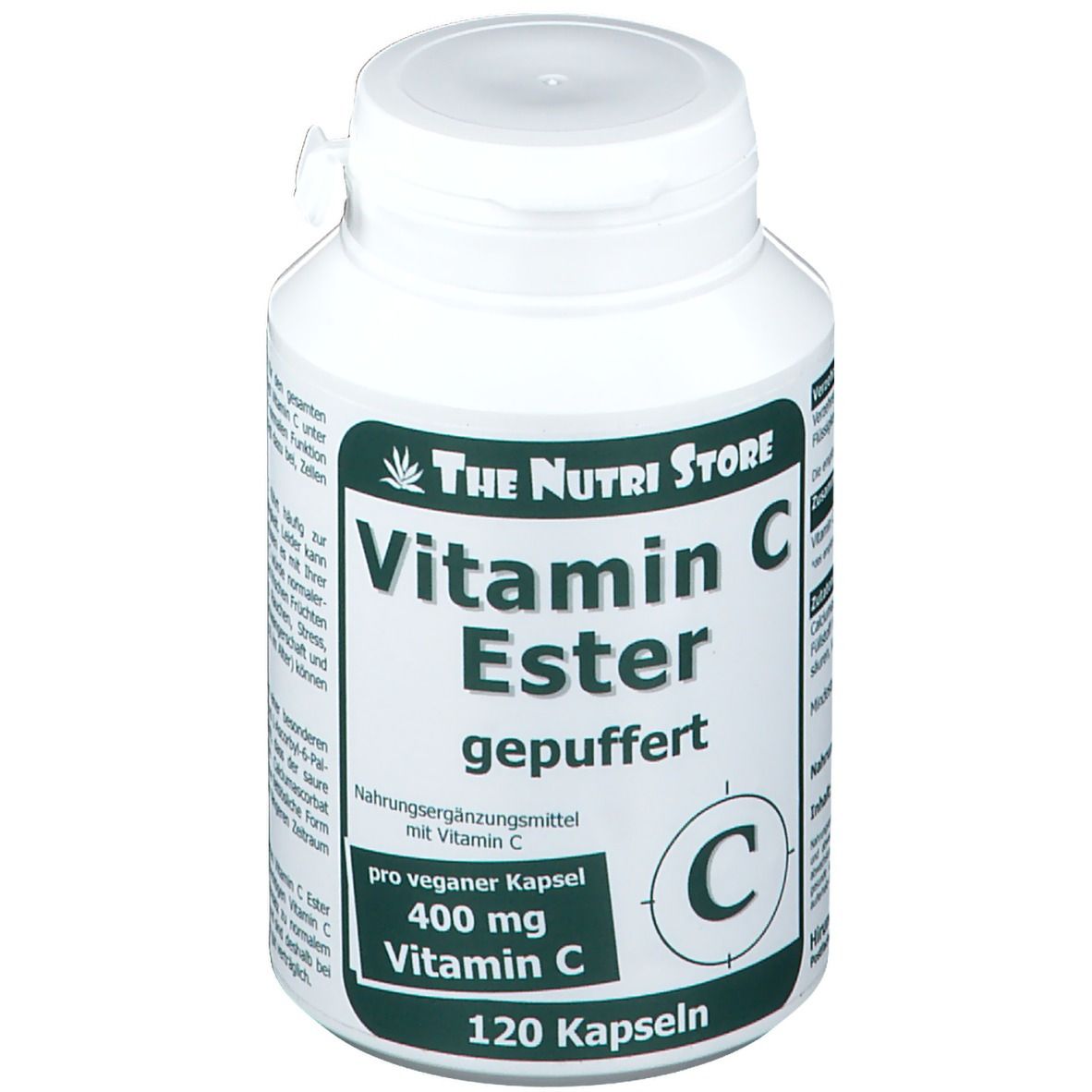 Vitamin C Ester 400 mg gepuffert vegetarische Kapseln