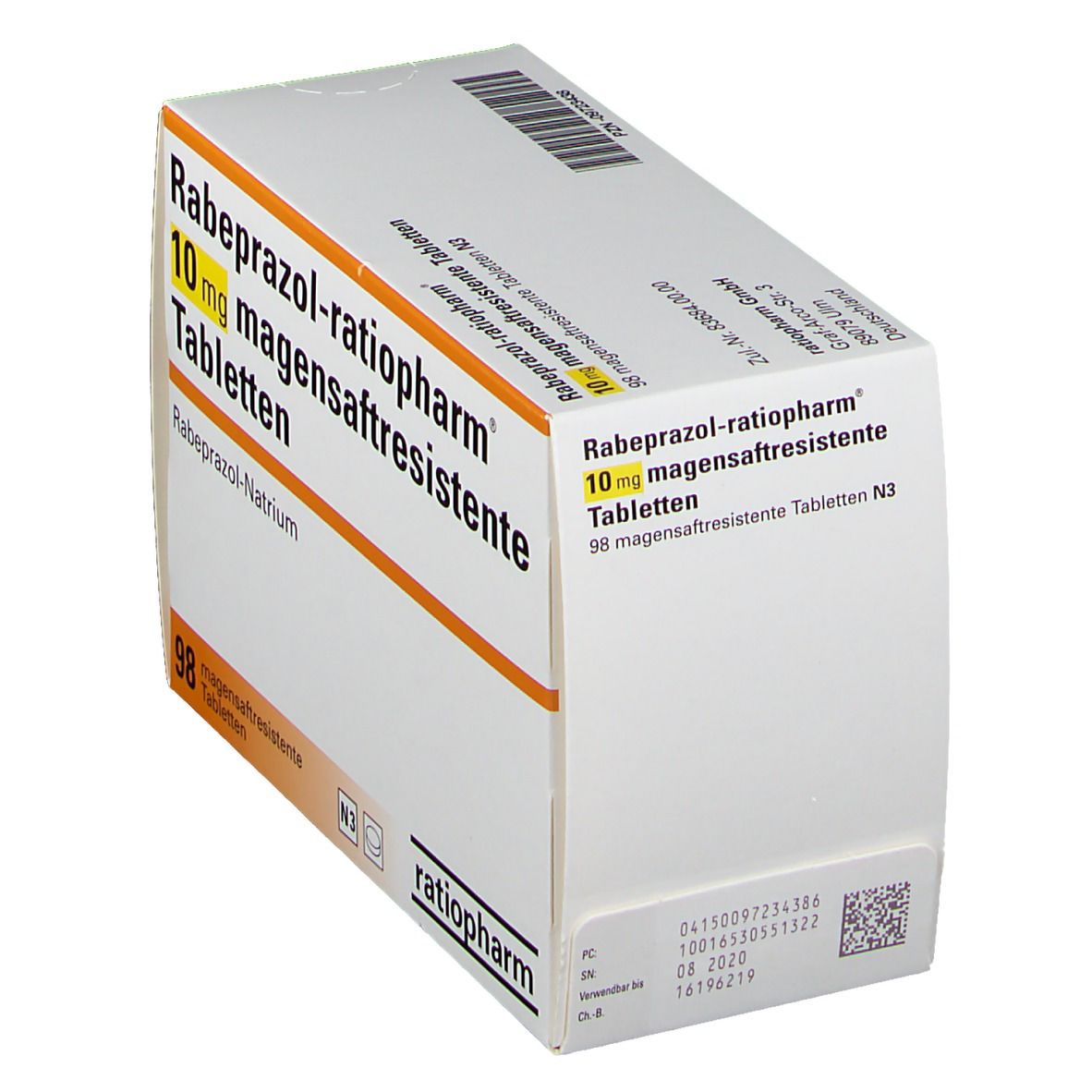 Rabeprazol-ratiopharm® 10 mg