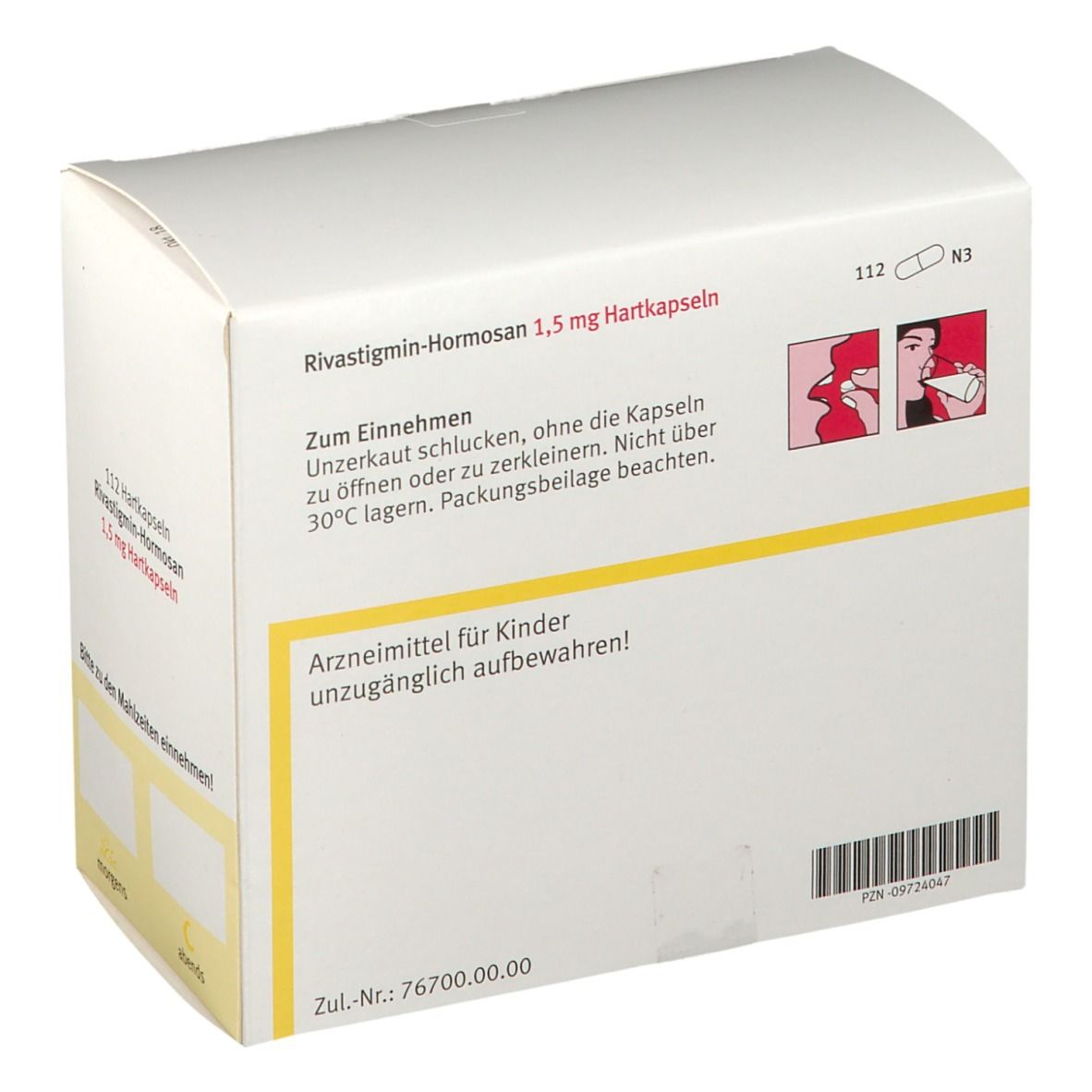 Rivastigmin-Hormosan 1,5 mg