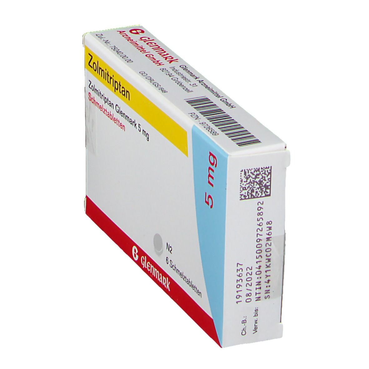 Zolmitriptan Glenmark 5 mg
