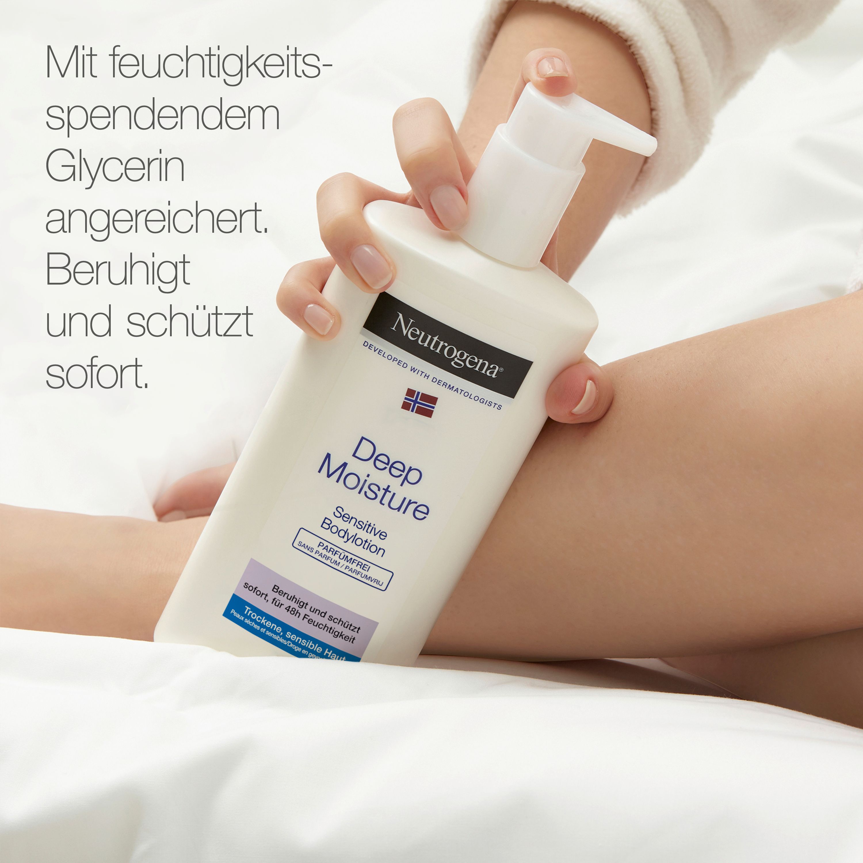Neutrogena® Norwegische Formel Deep Moisture Bodylotion Sensitive