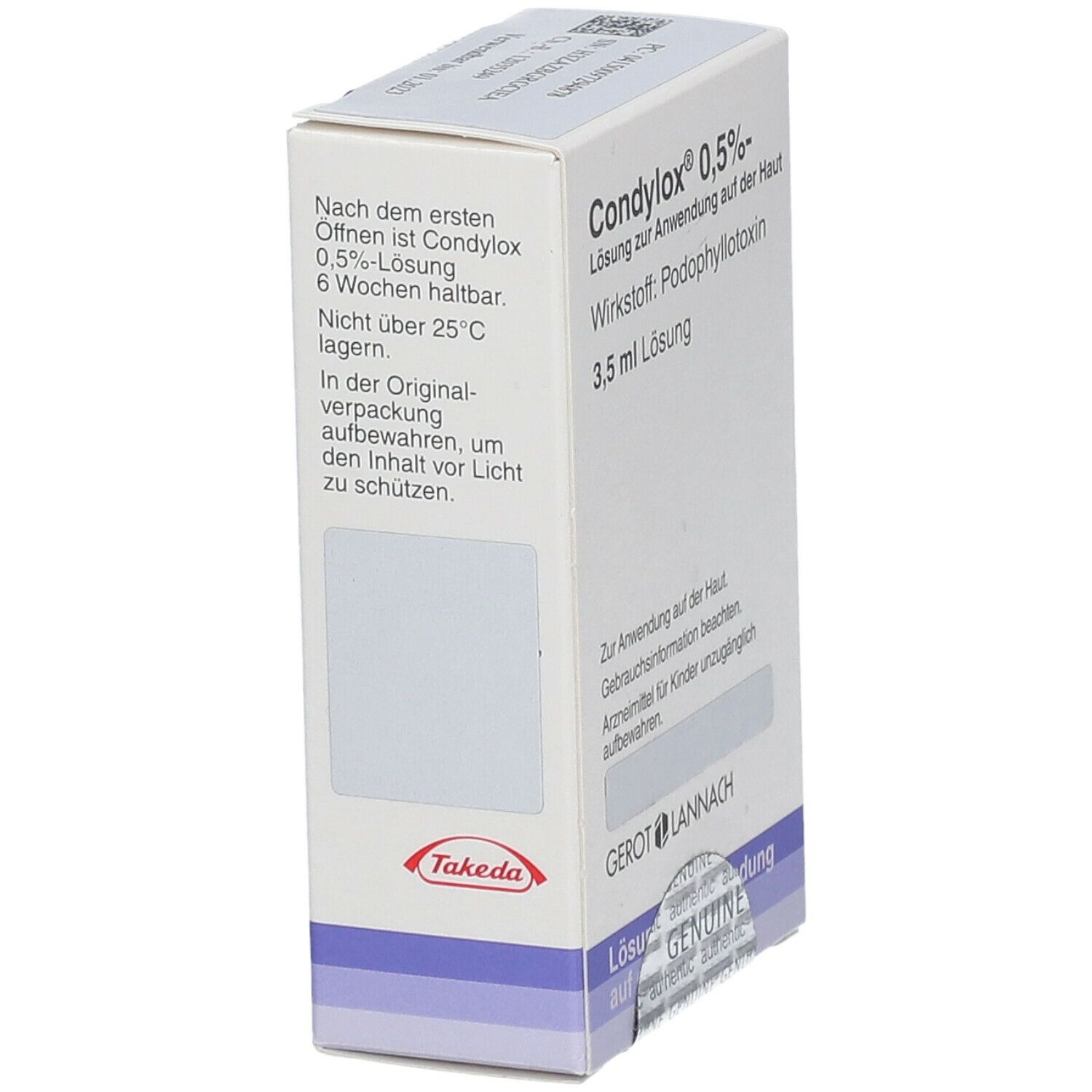 Condylox Lösung 3,5 ml