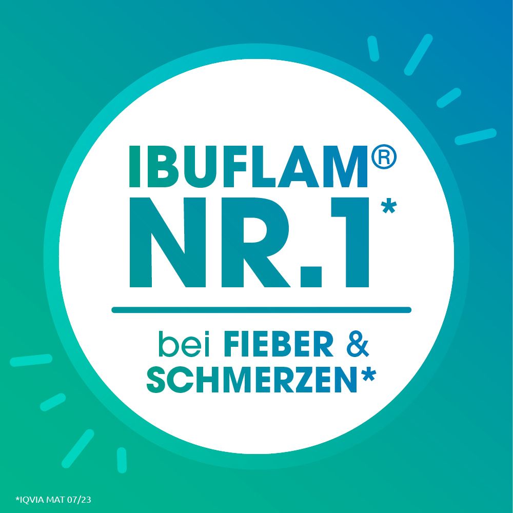 Ibuflam®40 mg/ml bei Fieber und leichten bis mäßig starken Schmerzen