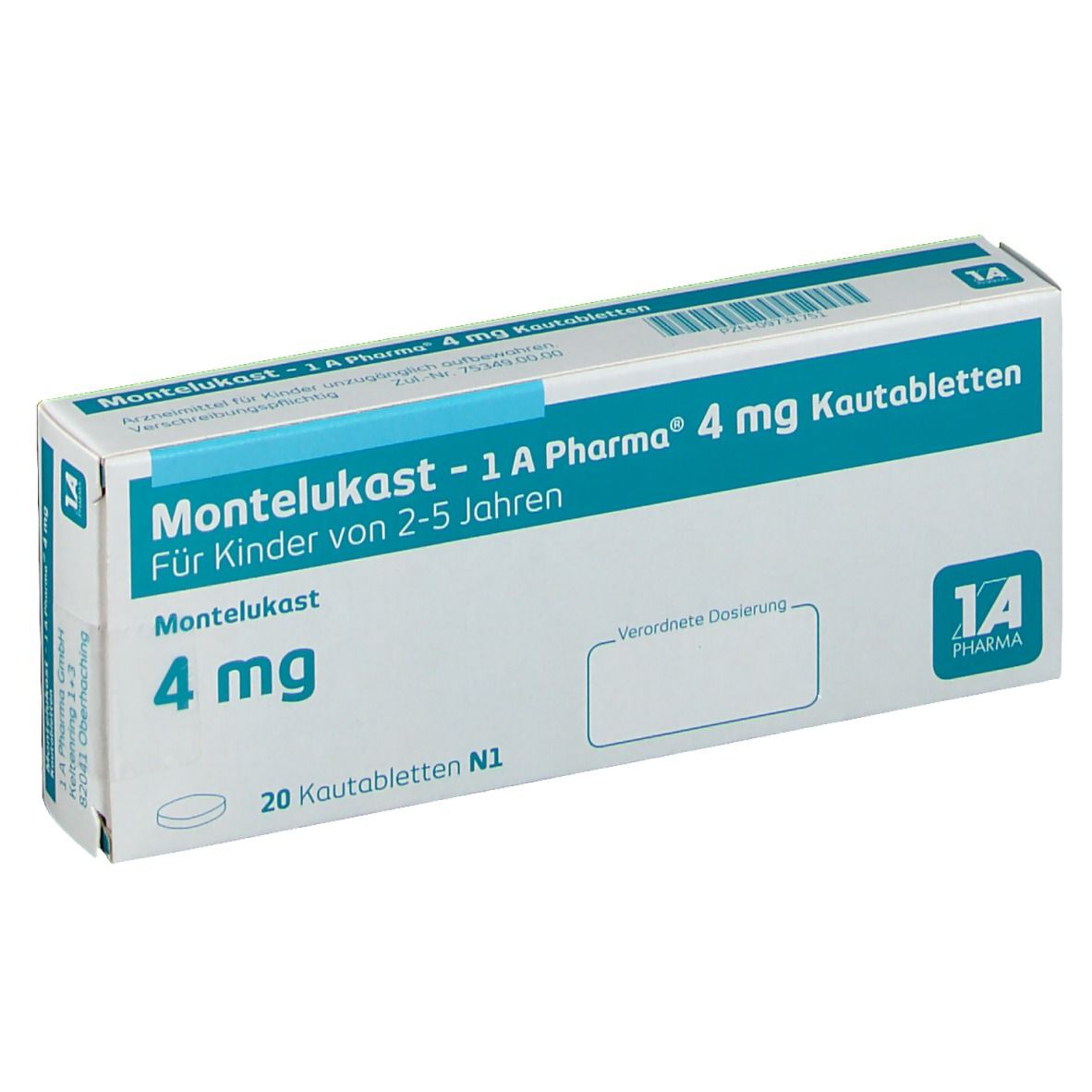 Montelukast - 1 A Pharma® 4 mg