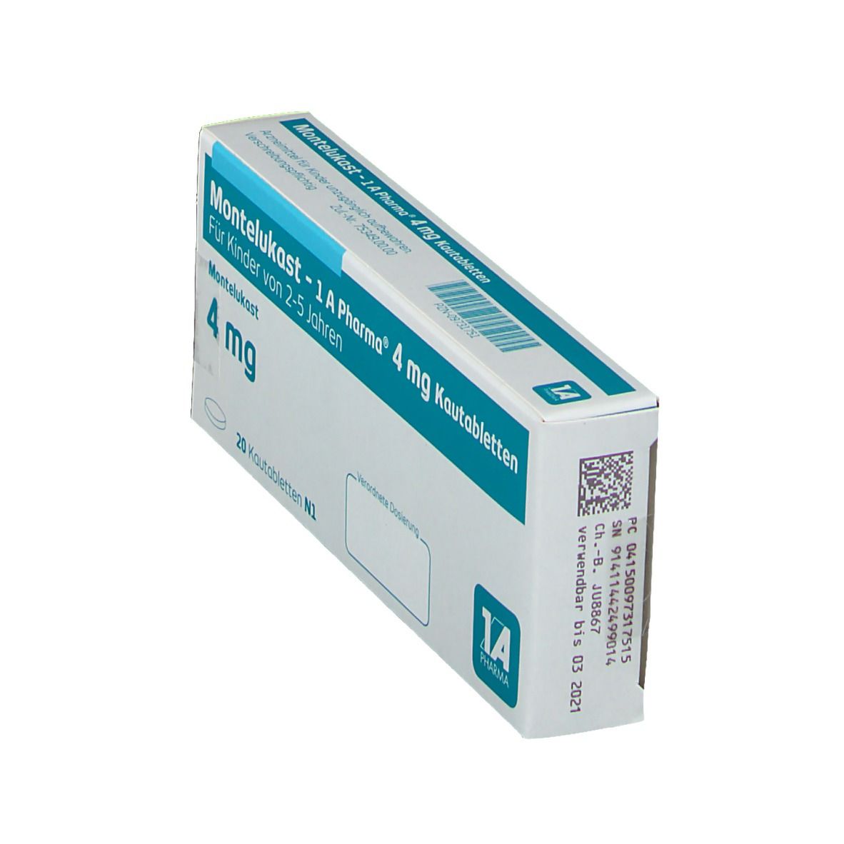 Montelukast - 1 A Pharma® 4 mg