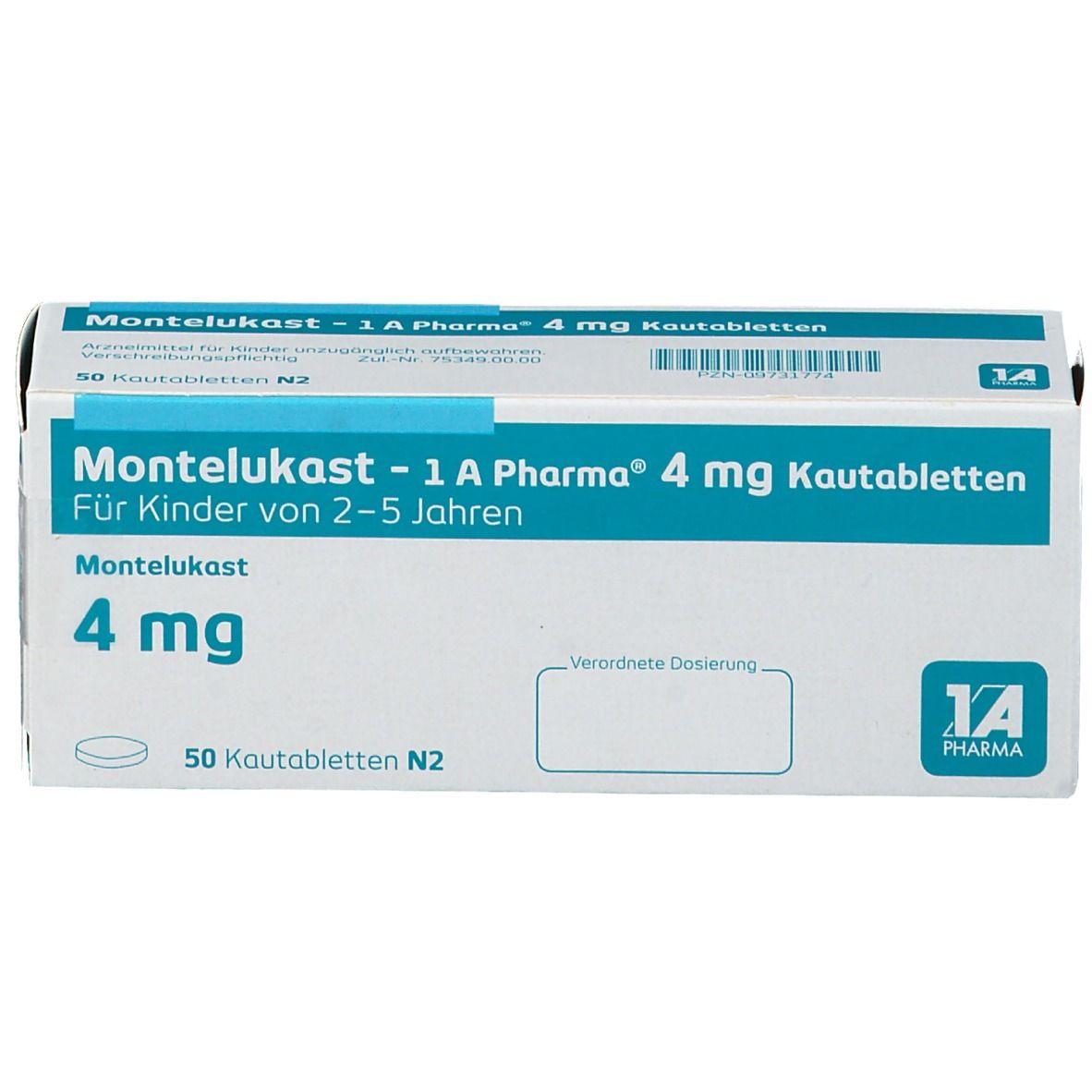 Montelukast 1A Pharma® 4Mg