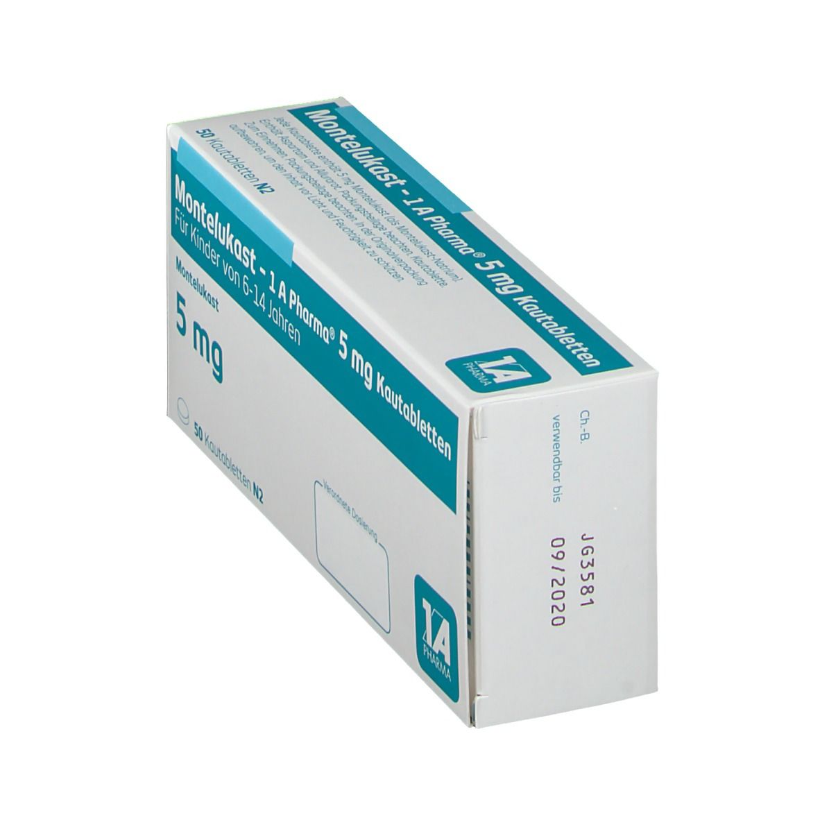 Montelukast-1A Pharma 5 mg Kautabletten 50 St