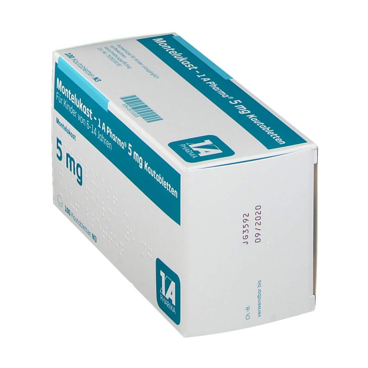 Montelukast-1A Pharma 5 mg Kautabletten 100 St