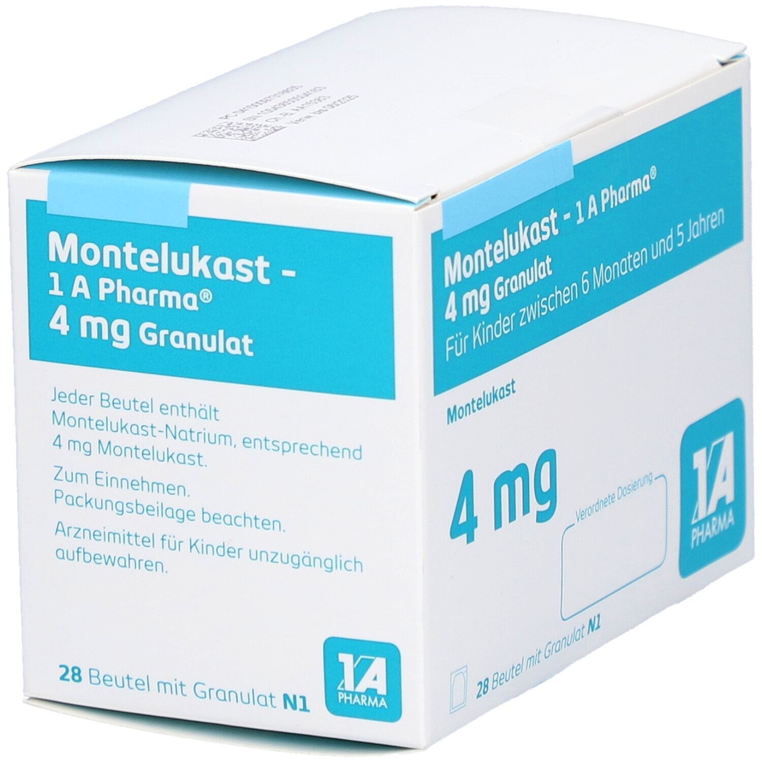 Montelukast-1A Pharma 4 mg Granulat 28 St