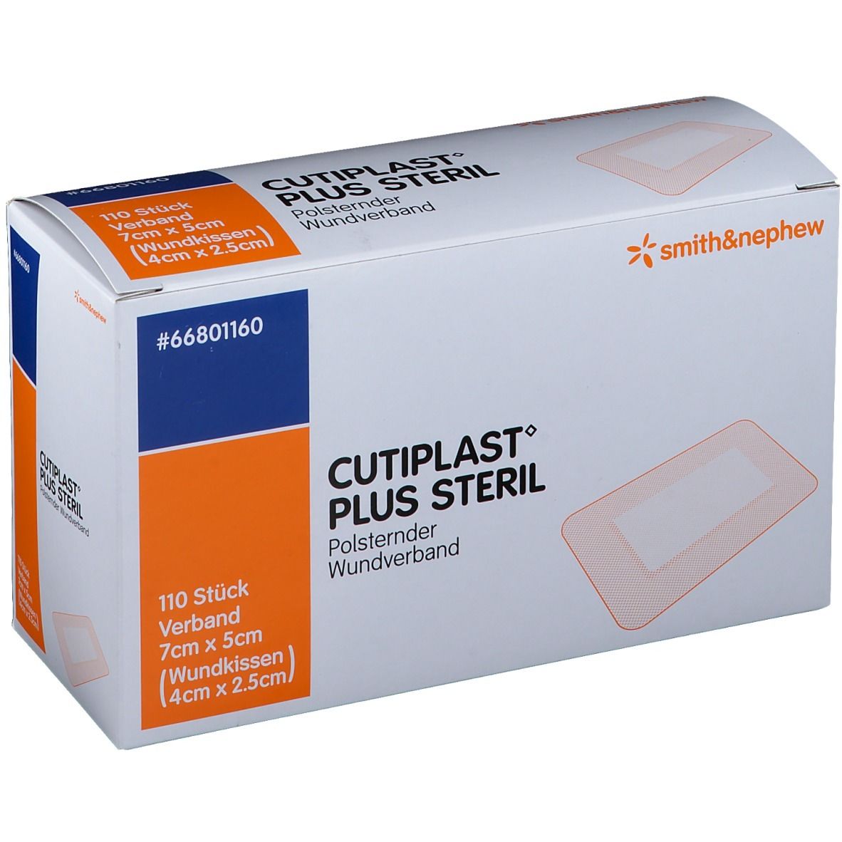 Cutiplast Plus steril 5 cm x 7 cm