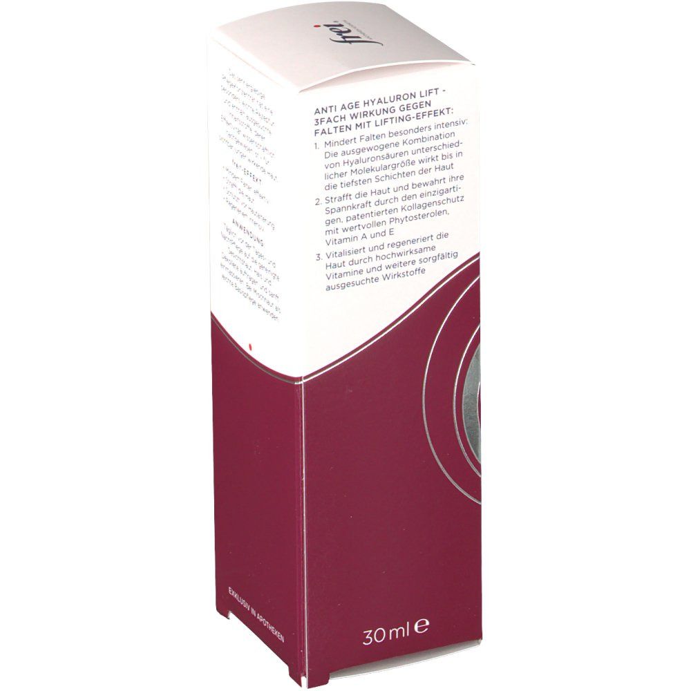 frei® ANTI AGE HYALURON LIFT PflegeKonzentrat
