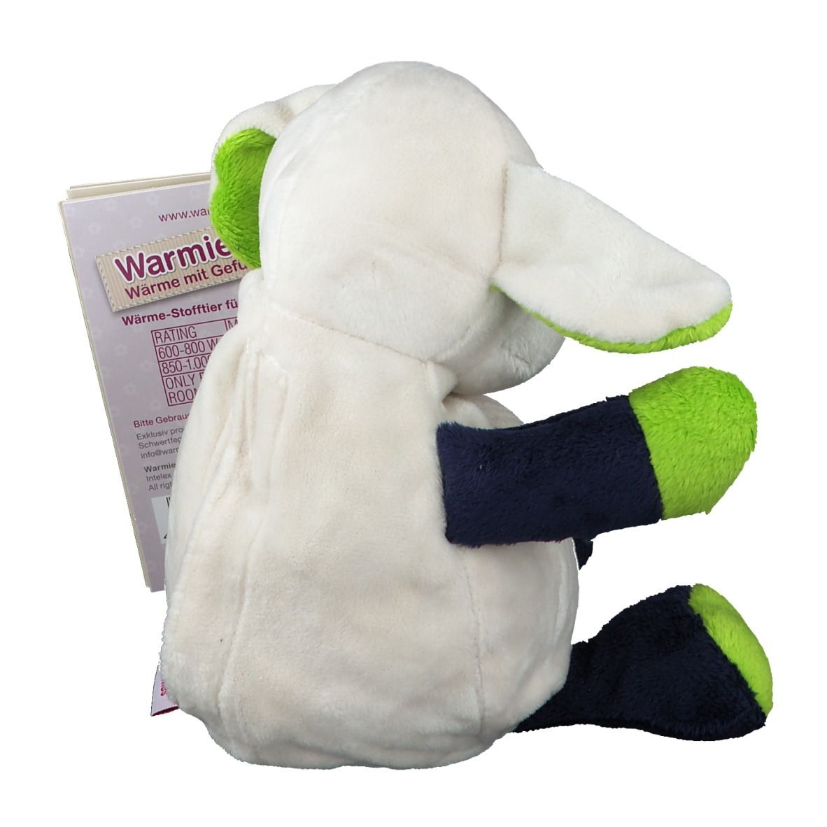 Warmies® Wärme Stofftier Grünes Schaf