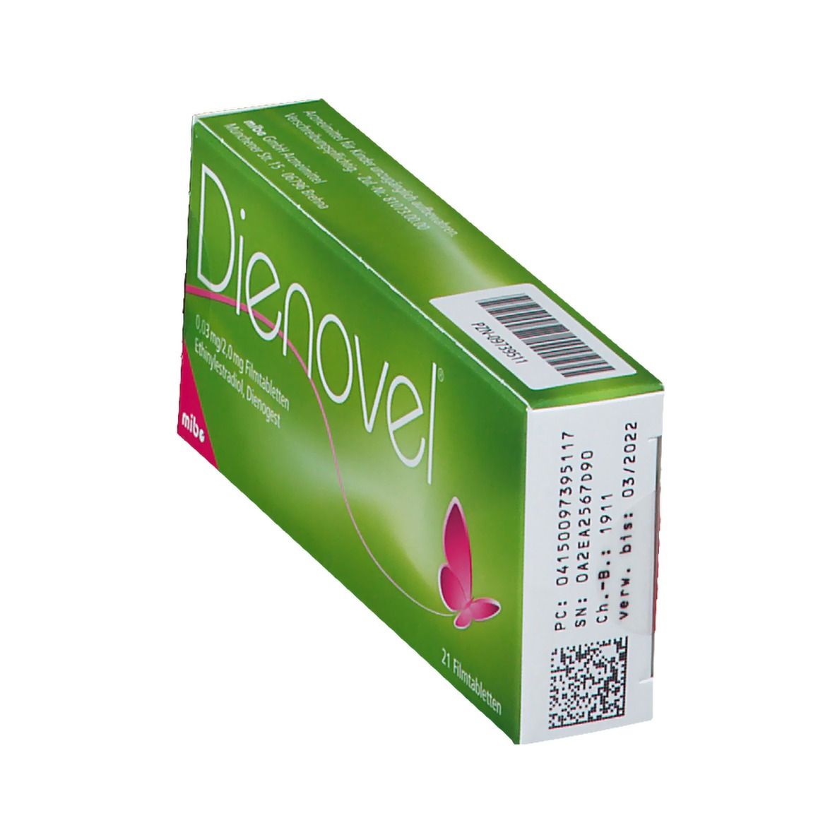 Dienovel 0,03 mg/2,0 mg