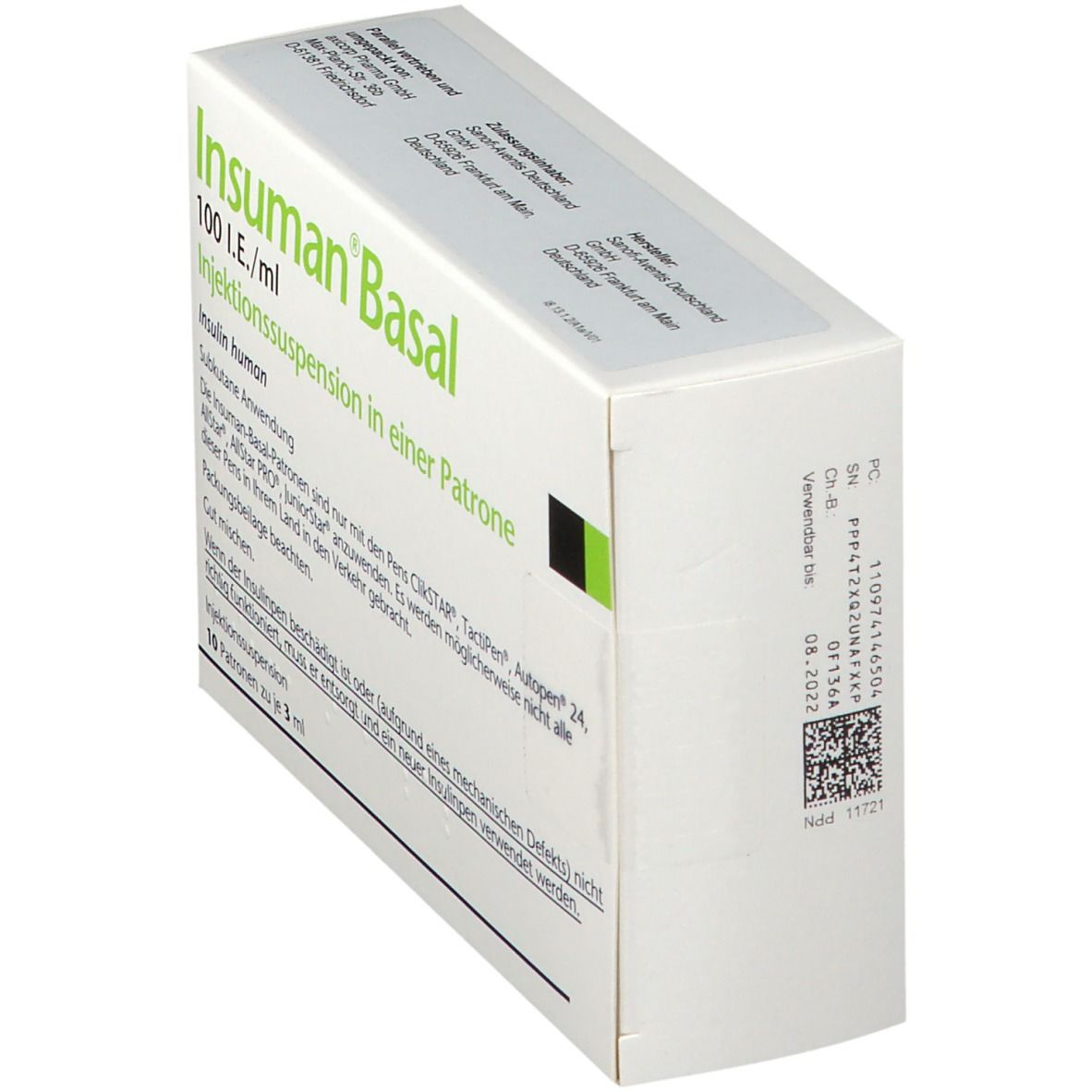 Insuman Basal 100 I.E./ml