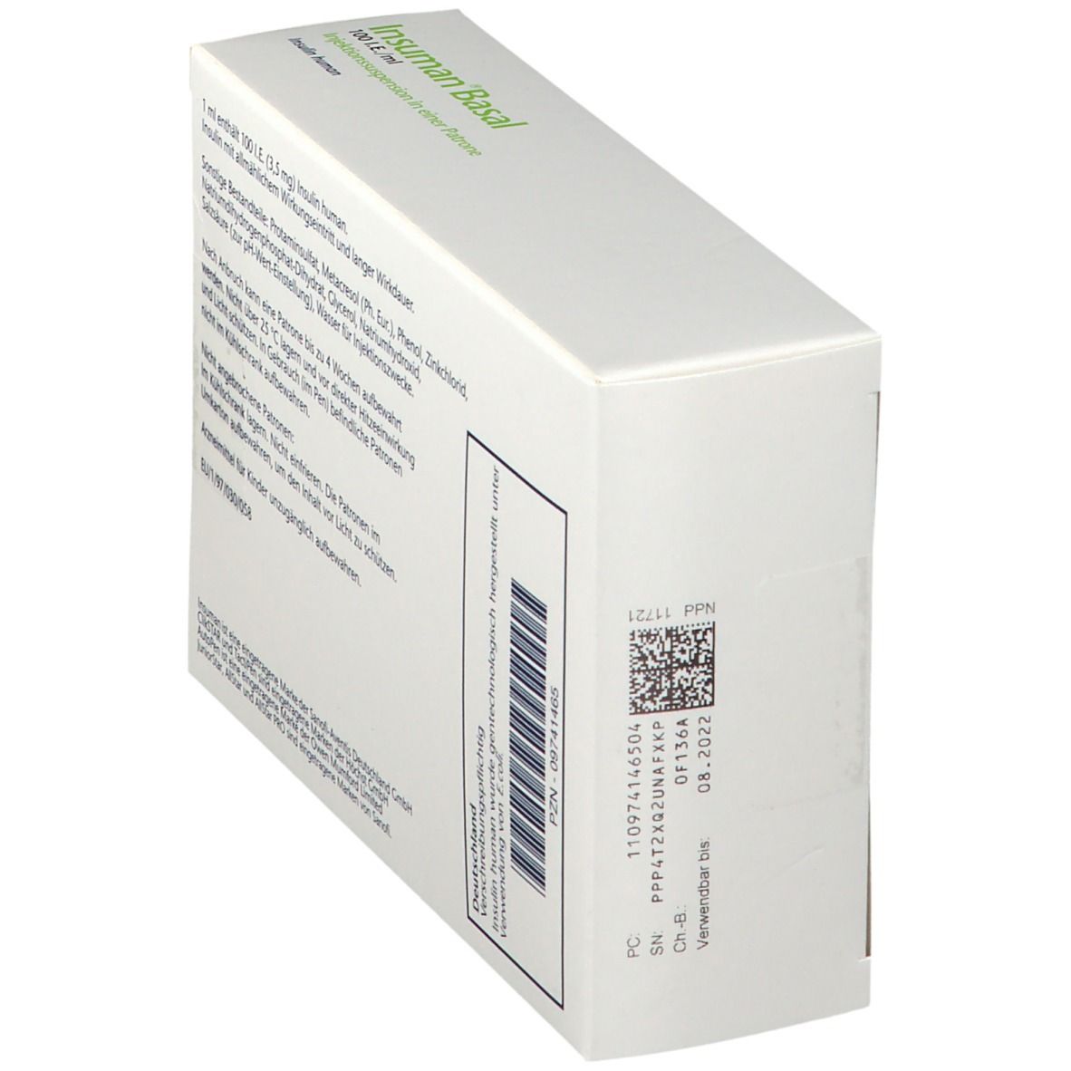 Insuman Basal 100 I.E./ml