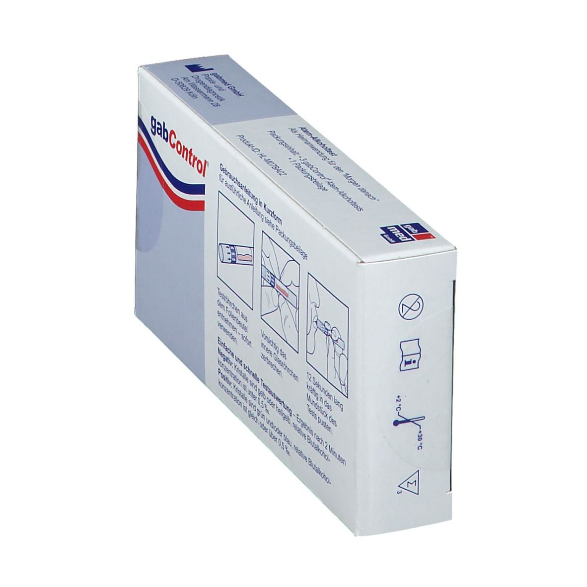gabControl® HomeLAB Atem-Alkoholtest
