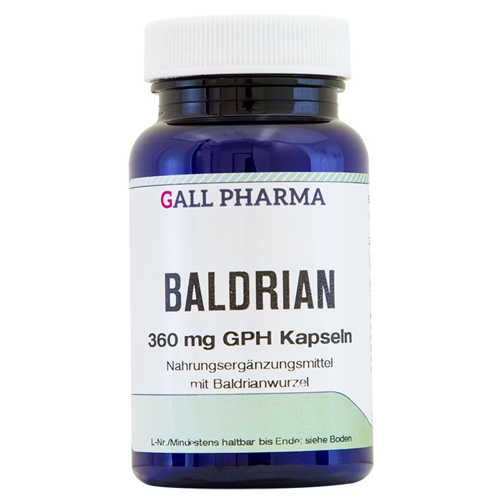 Gall Pharma Baldrian 360 mg GPH Kapseln