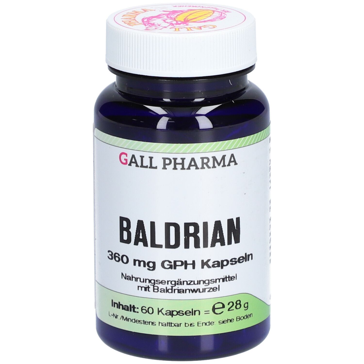 Baldrian 360 mg GPH Kapseln 60 St